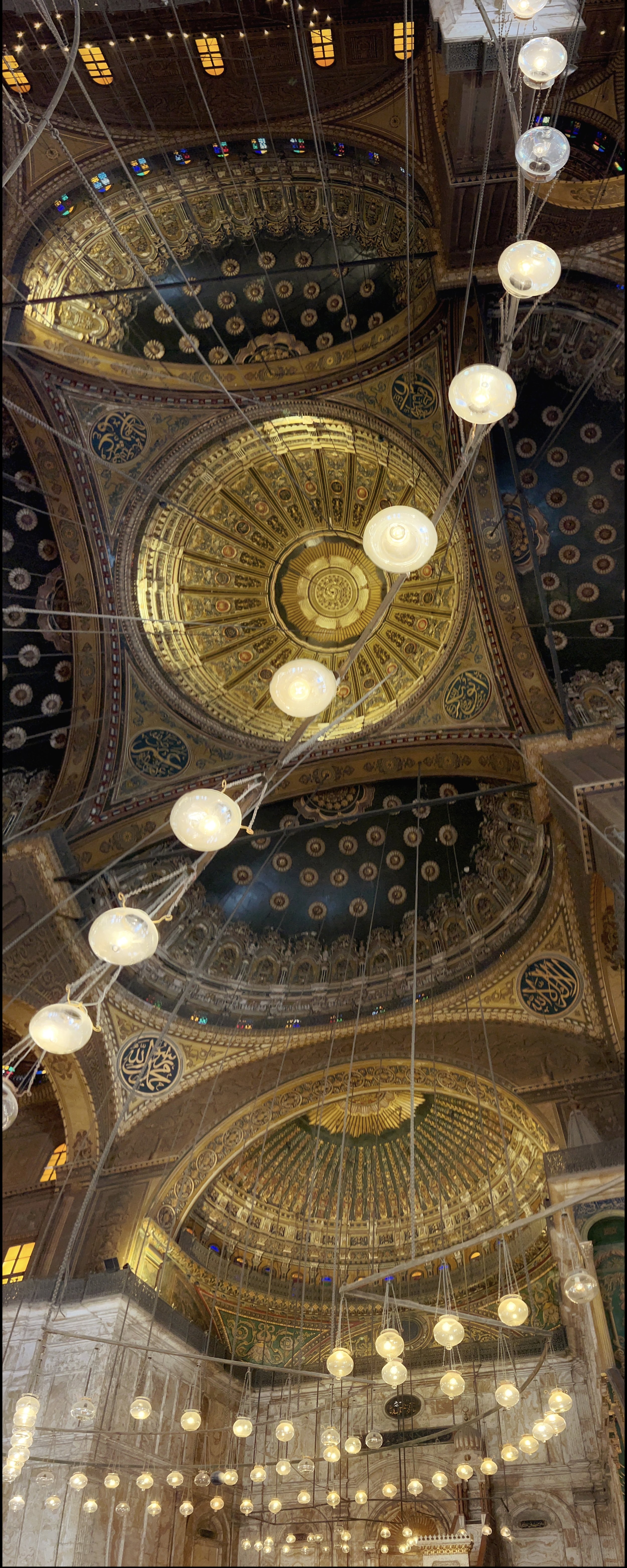  You can see and feel the devotion of the people who created the Mosque of Muhammad Ali in Cairo. This architecture is spirited.  