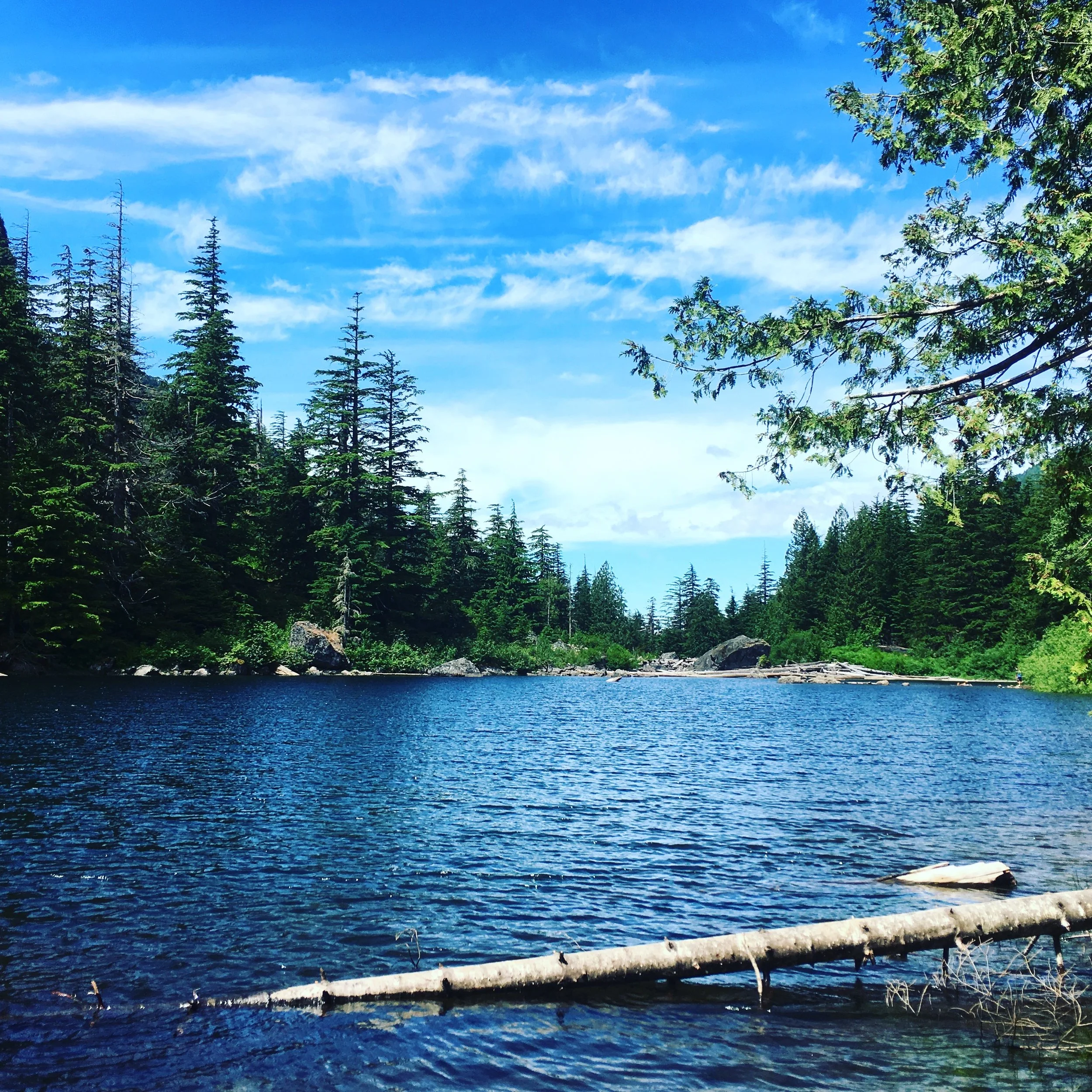 Barclay Lake (about 6 miles from cabin)