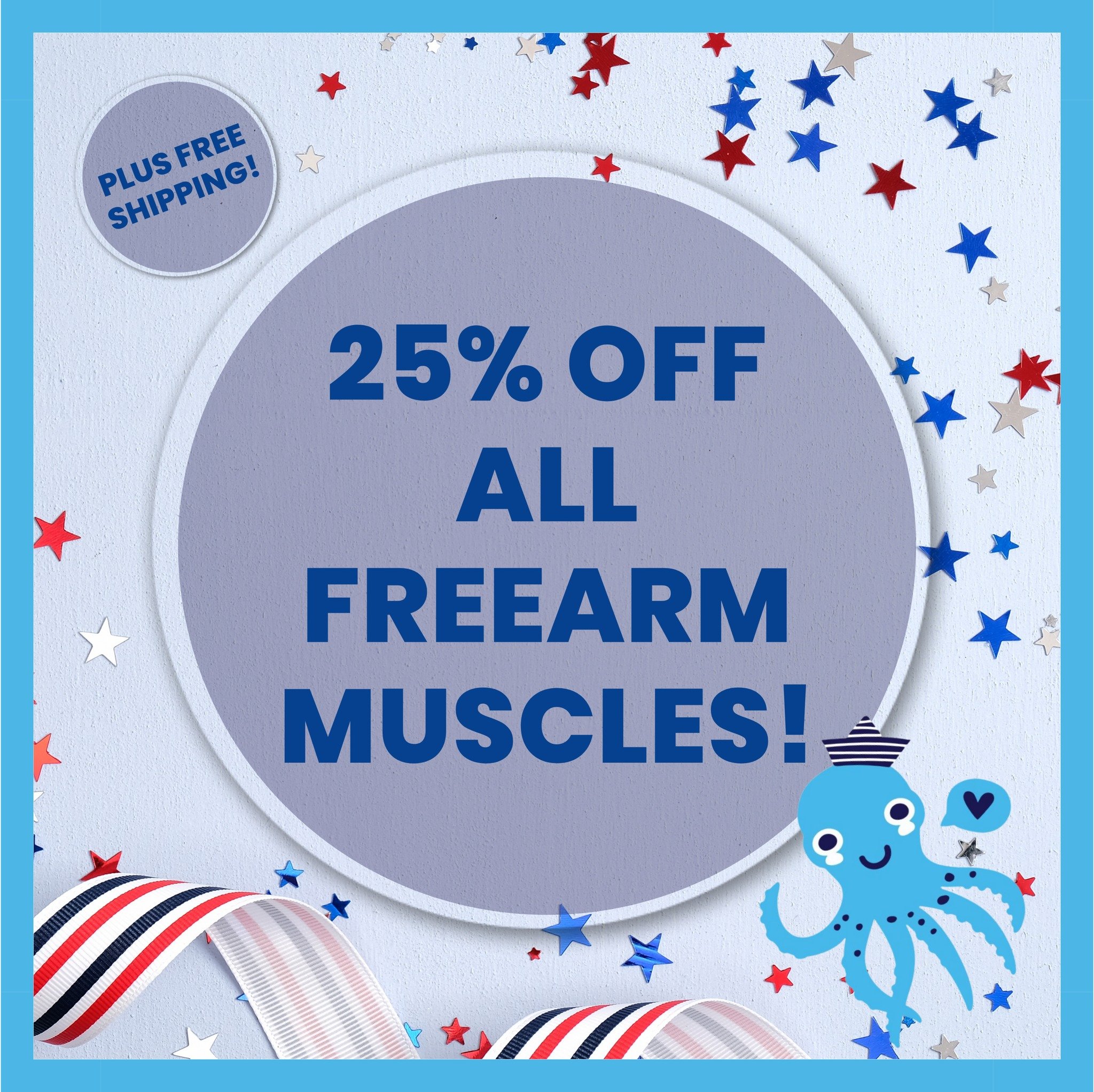 Travel easier this summer! 

Use code SUMMER24 to get 25% off a FreeArm Muscle until May 28, 2024, plus free shipping on EVERY order placed through our website. 

Ditch the IV pole and stop racking your brain on how to rig the syringe, grab a FreeArm