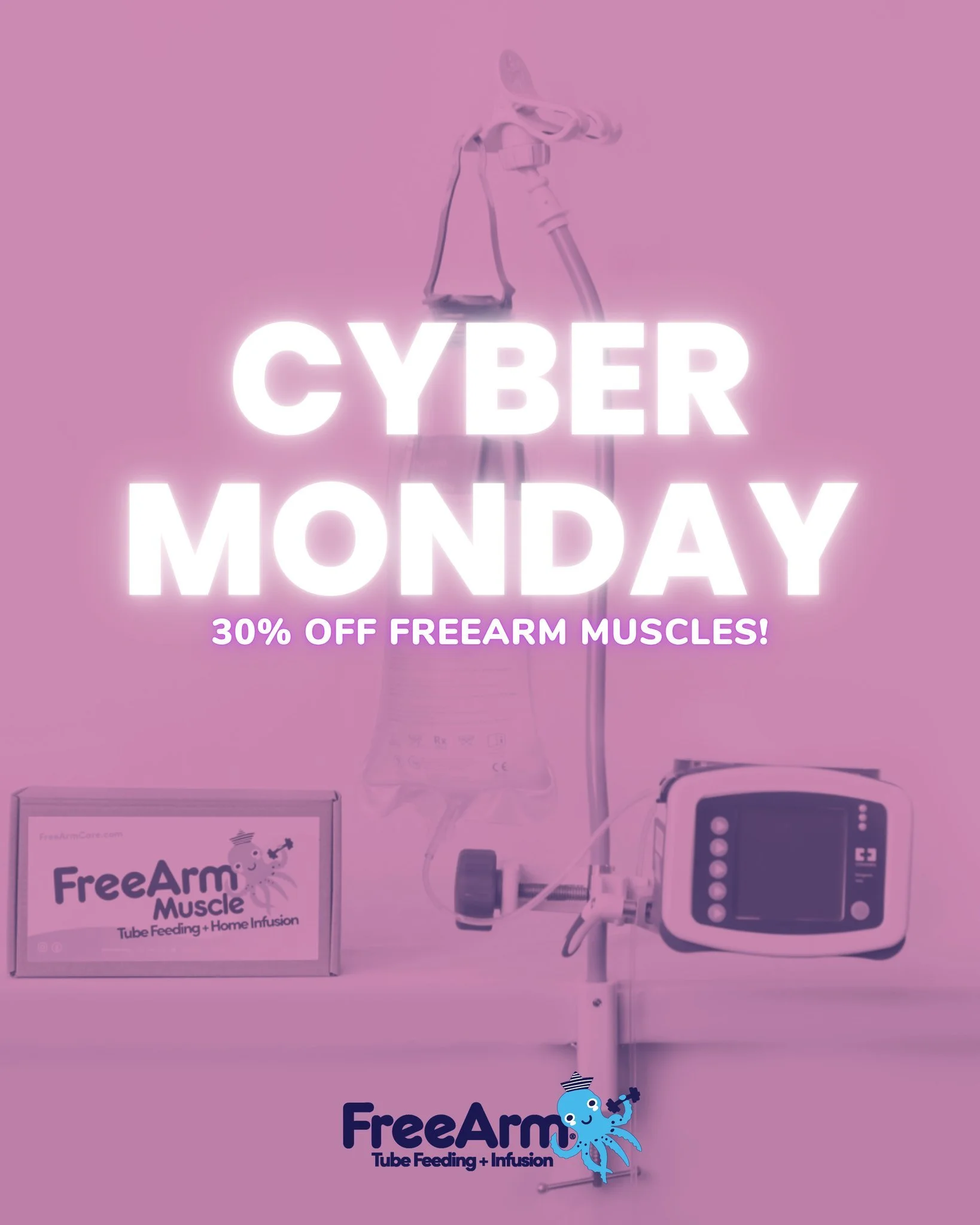 This is the final day to take advantage of the BIGGEST discount we ever offer on the FreeArm Muscle!

💻

Get 30% off all FreeArm Muscles on our website with code CYBER30! Use the special &quot;Shop Now&quot; link in our profile to use this code on t