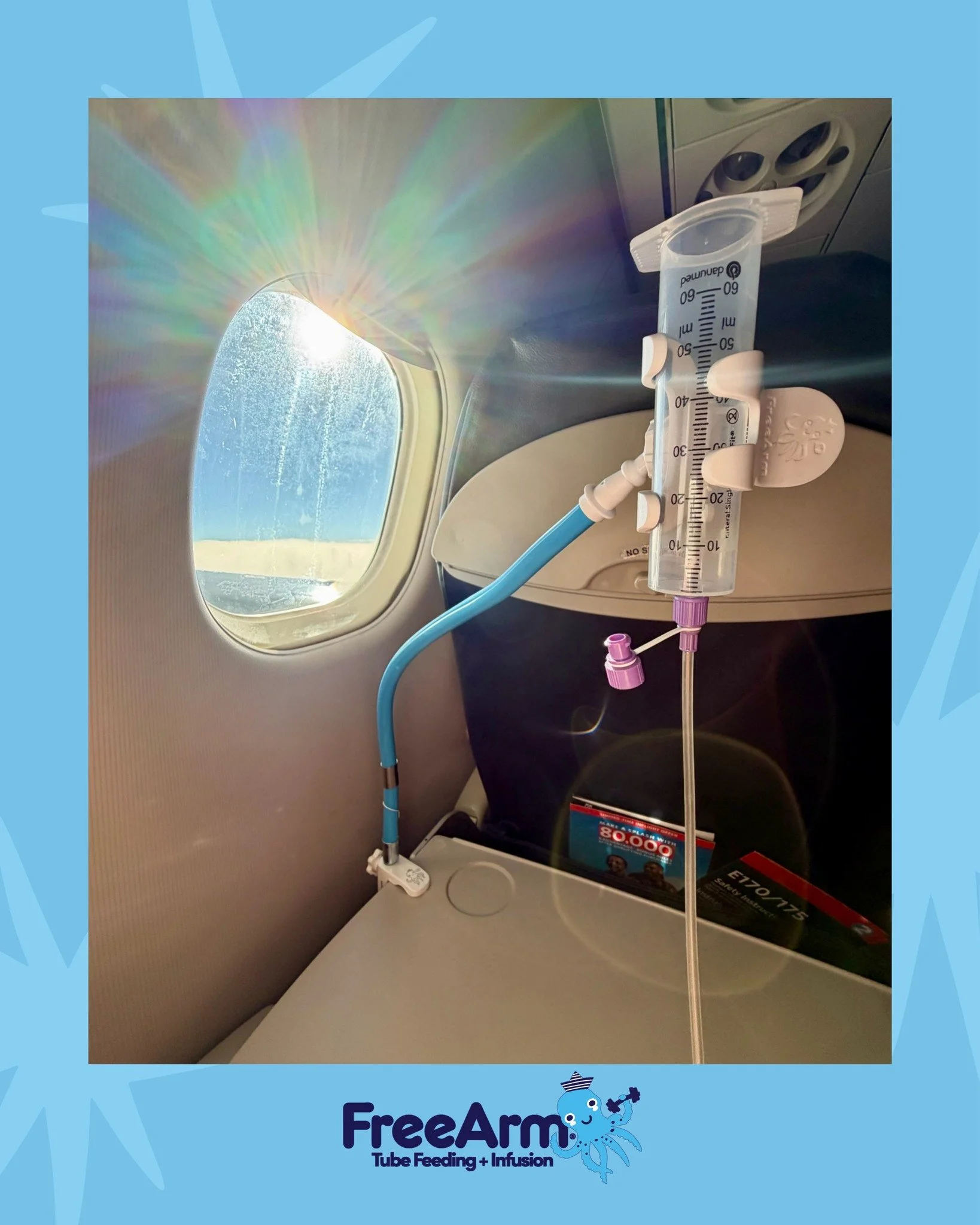 Wheels up for the weekend! Lets goooooooooo!
✈️
#tubieinthewild #tubie #tubefed #tubefeeding #enteralnutrition #blenderizeddiet #blendeddiet #pureediet #dysphagia #chronicillness #medicallycomplex #specialneedsparent #specialneedsfamily #specialneeds