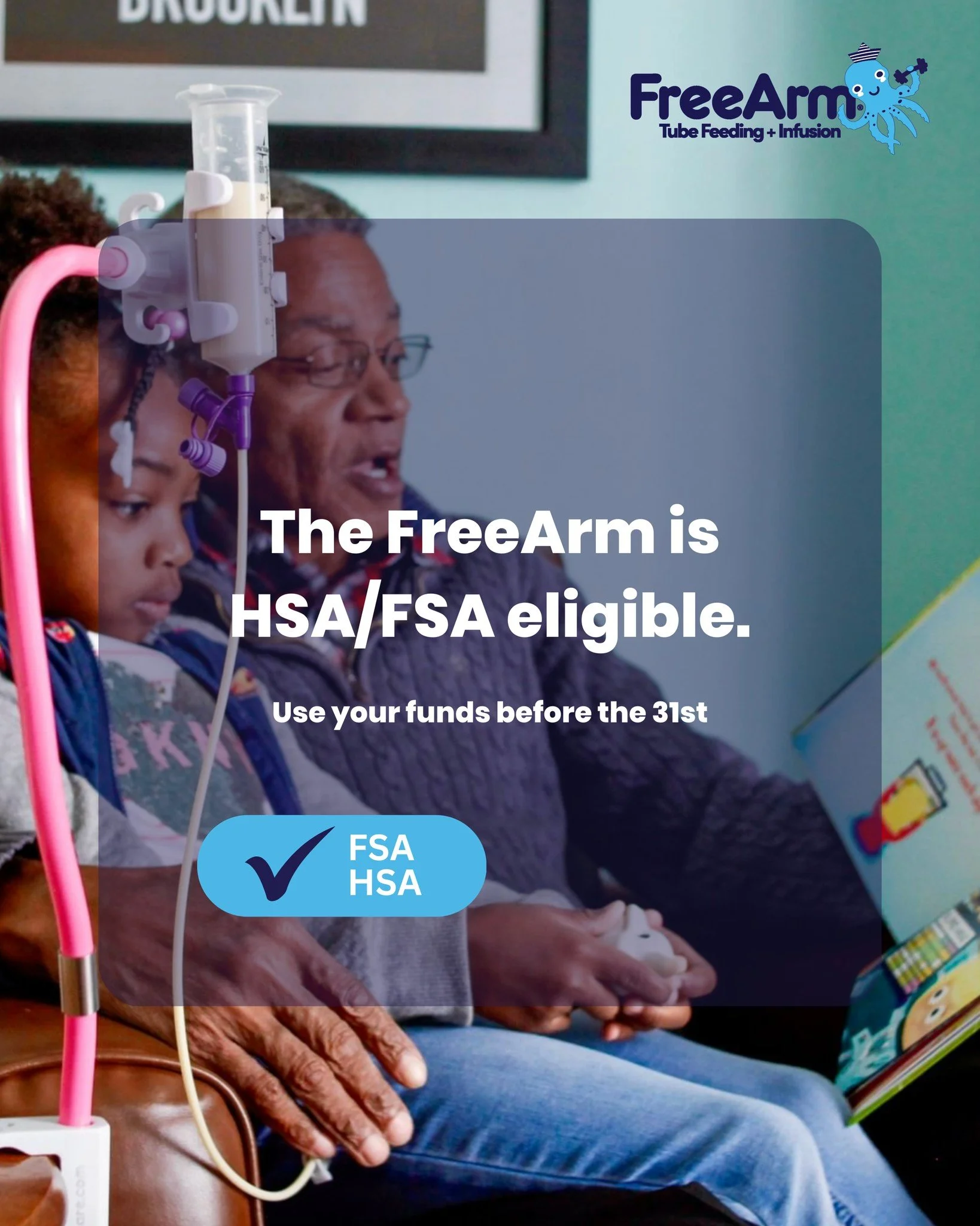 You have 1 week left to use your HSA/FSA funds for 2025. Did you know the FreeArm is eligible for these funds? Shop on our website today and we will send you a detailed receipt to submit.