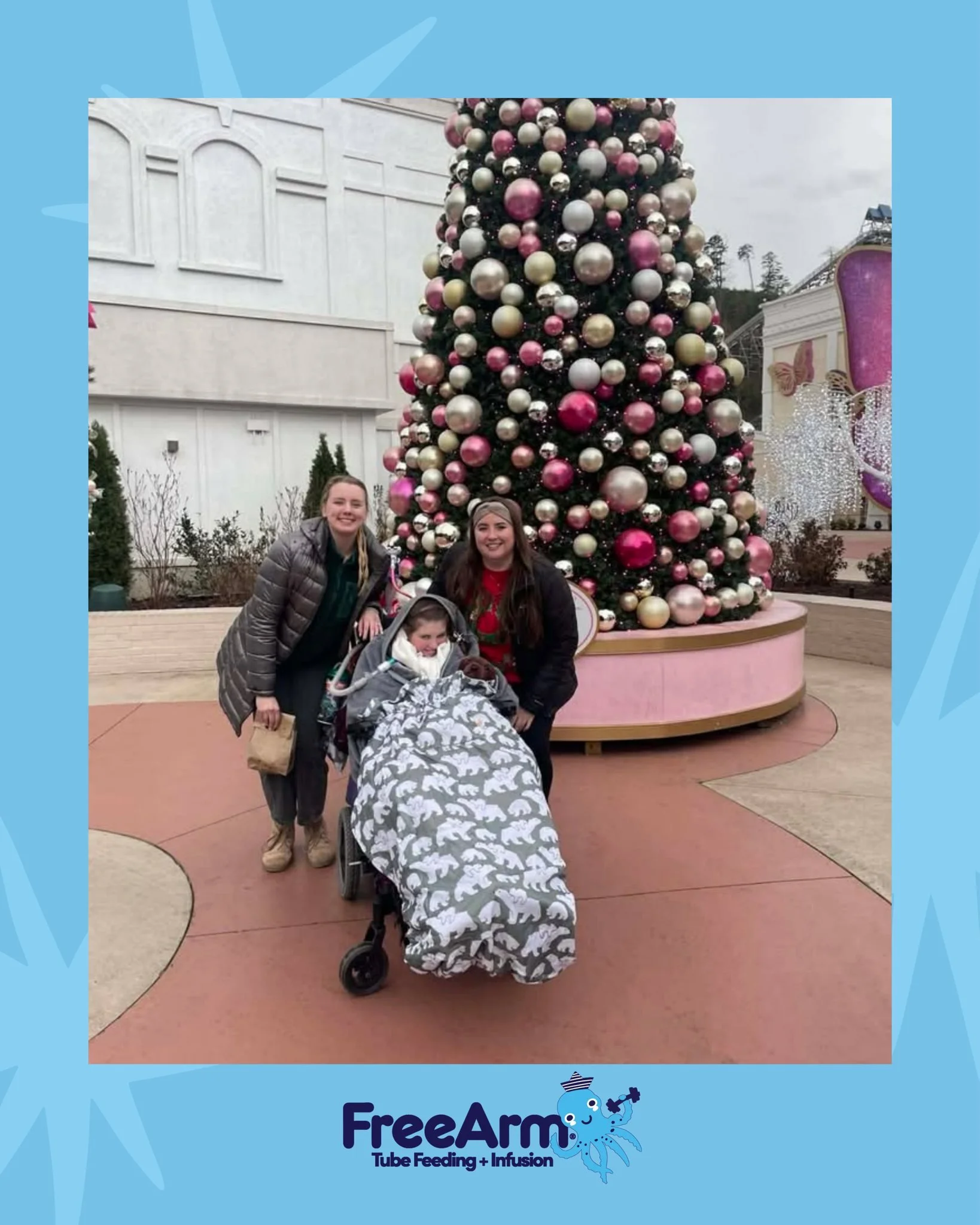 Chelsea and her family spent a fun Christmas with Dolly!

Thank you @_heather_marty for sharing these photos!

#tubieinthewild #tubie #tubefed #tubefeeding #enteralnutrition #blenderizeddiet #blendeddiet #pureediet #dysphagia #chronicillness #medical