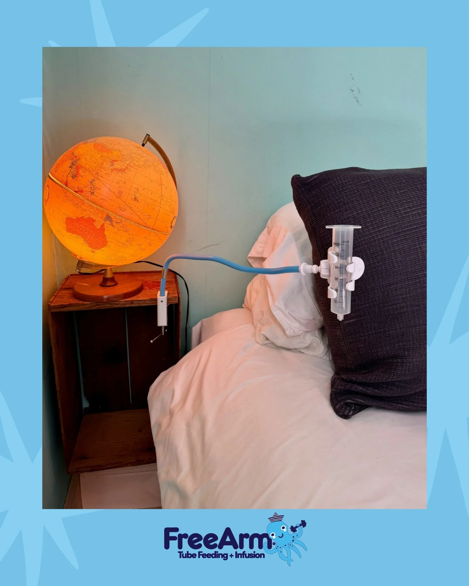 Eat anywhere in the world!

#feedingpump #feedingtubelife #tubielife #tubefeeding #ngtube #freearm #pumpfed #wheelchairlife #njtube #feedingtube #specialneedsjourney #feedingtubeawareness #freearmfan #tubie #tubefed #gtube #medicallycomplex #feedingt