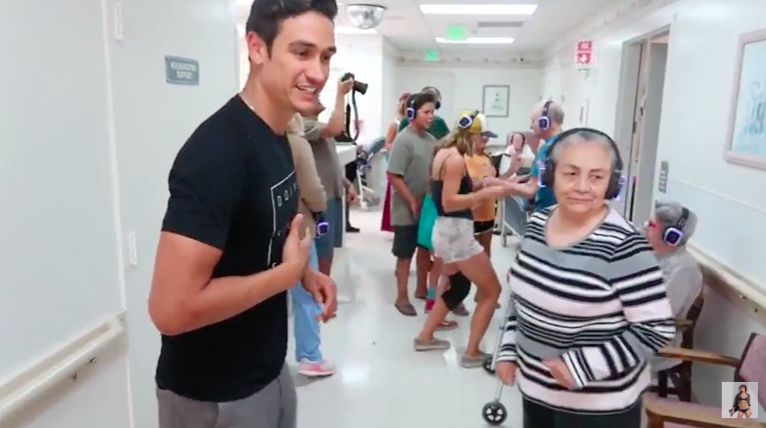   Silent disco’s in Nursing homes! (video)