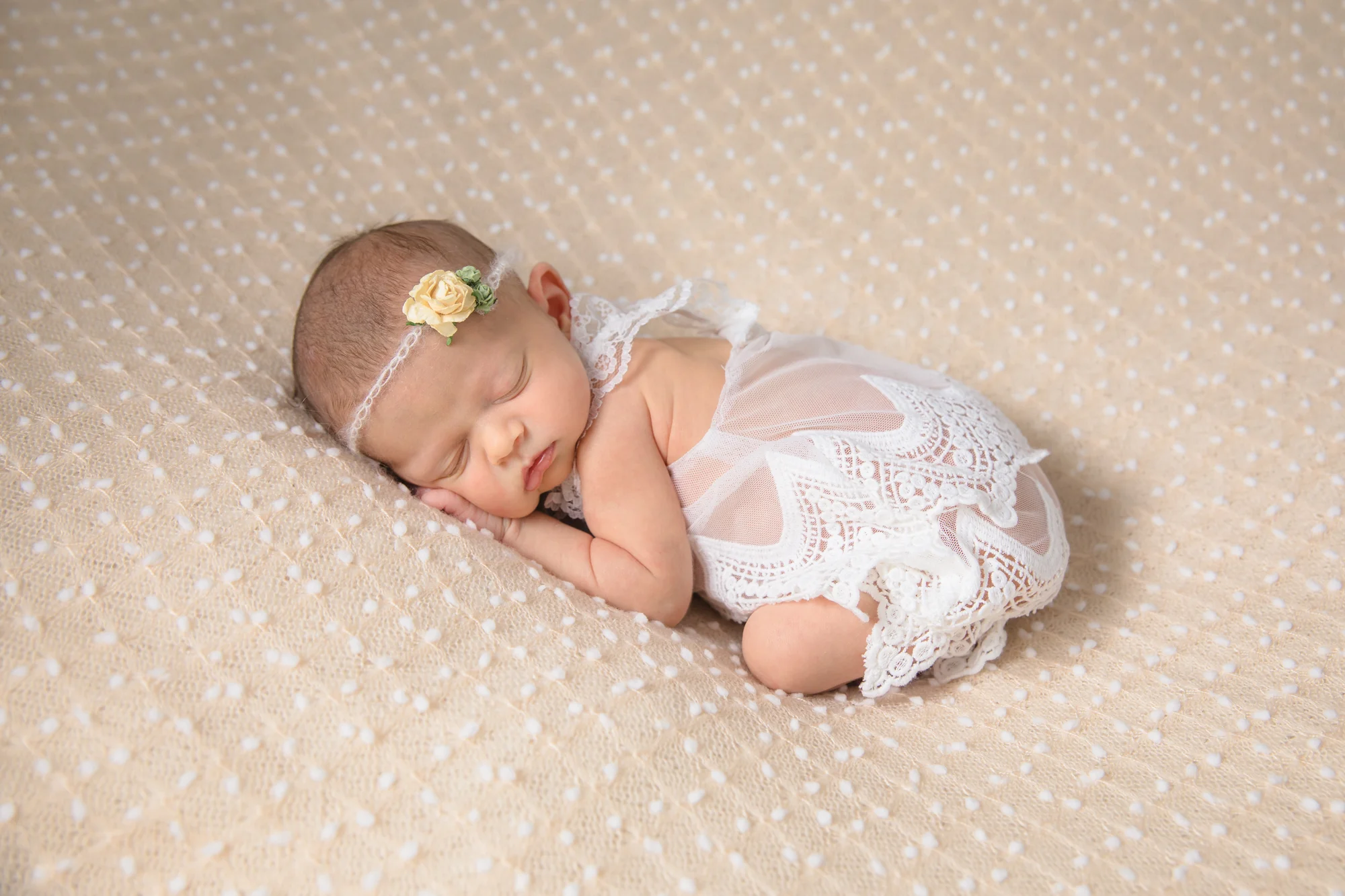 Newborn photography in studio, Herne Hill, London