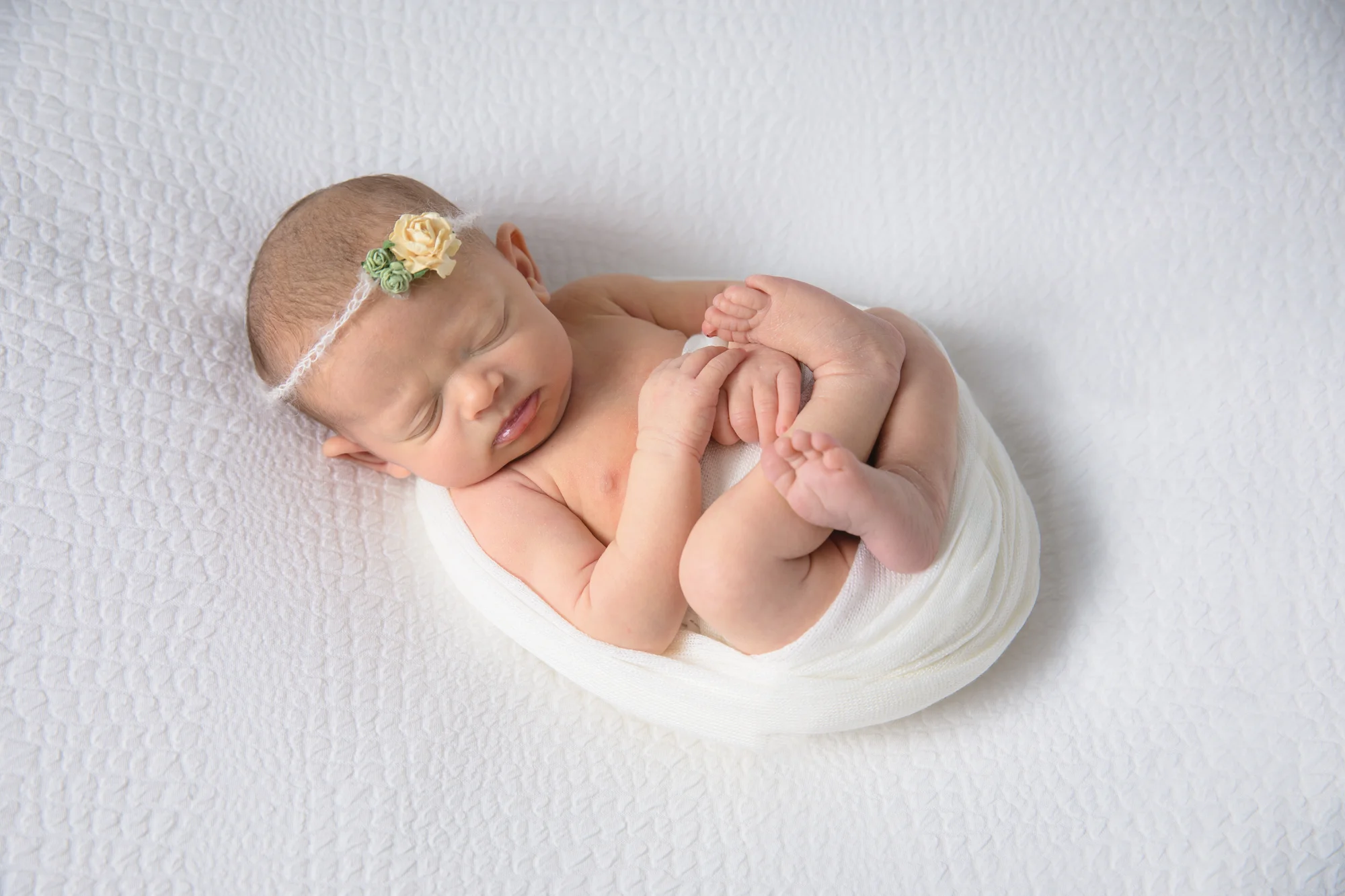 Newborn photography in studio, Herne Hill, London