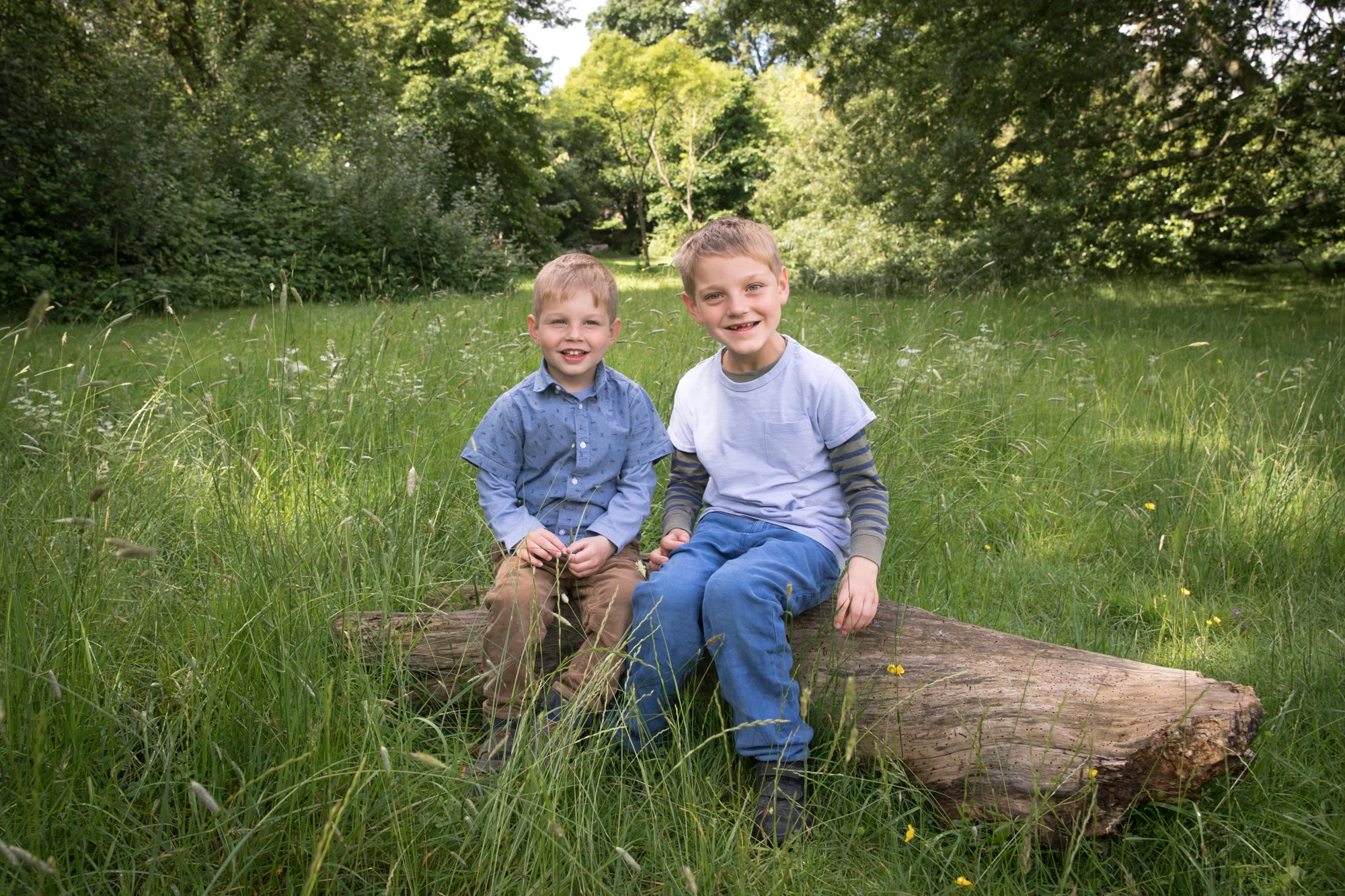 Family photography at Dulwich Park, London