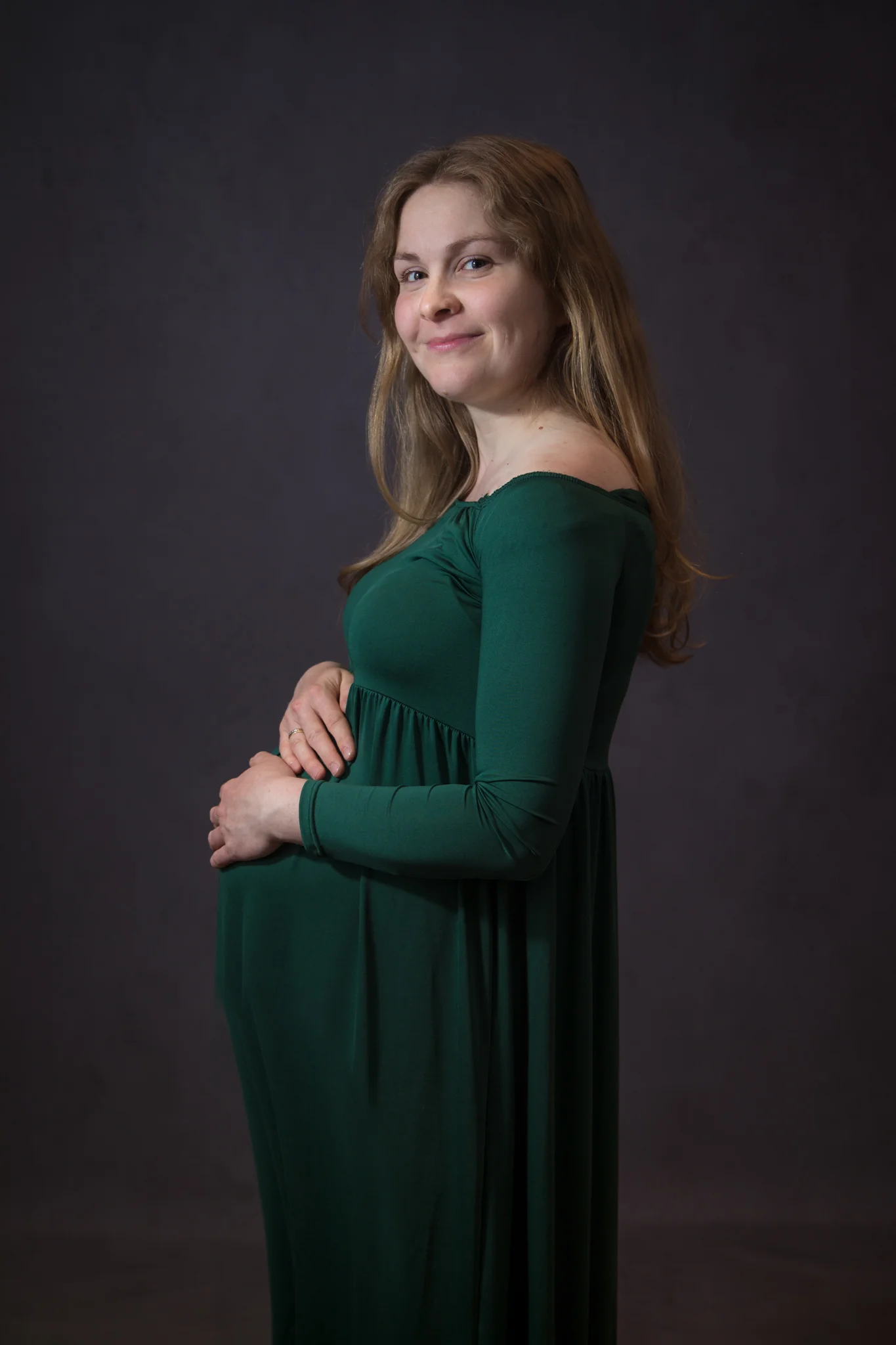 Maternity photography in studio, Herne Hill, London