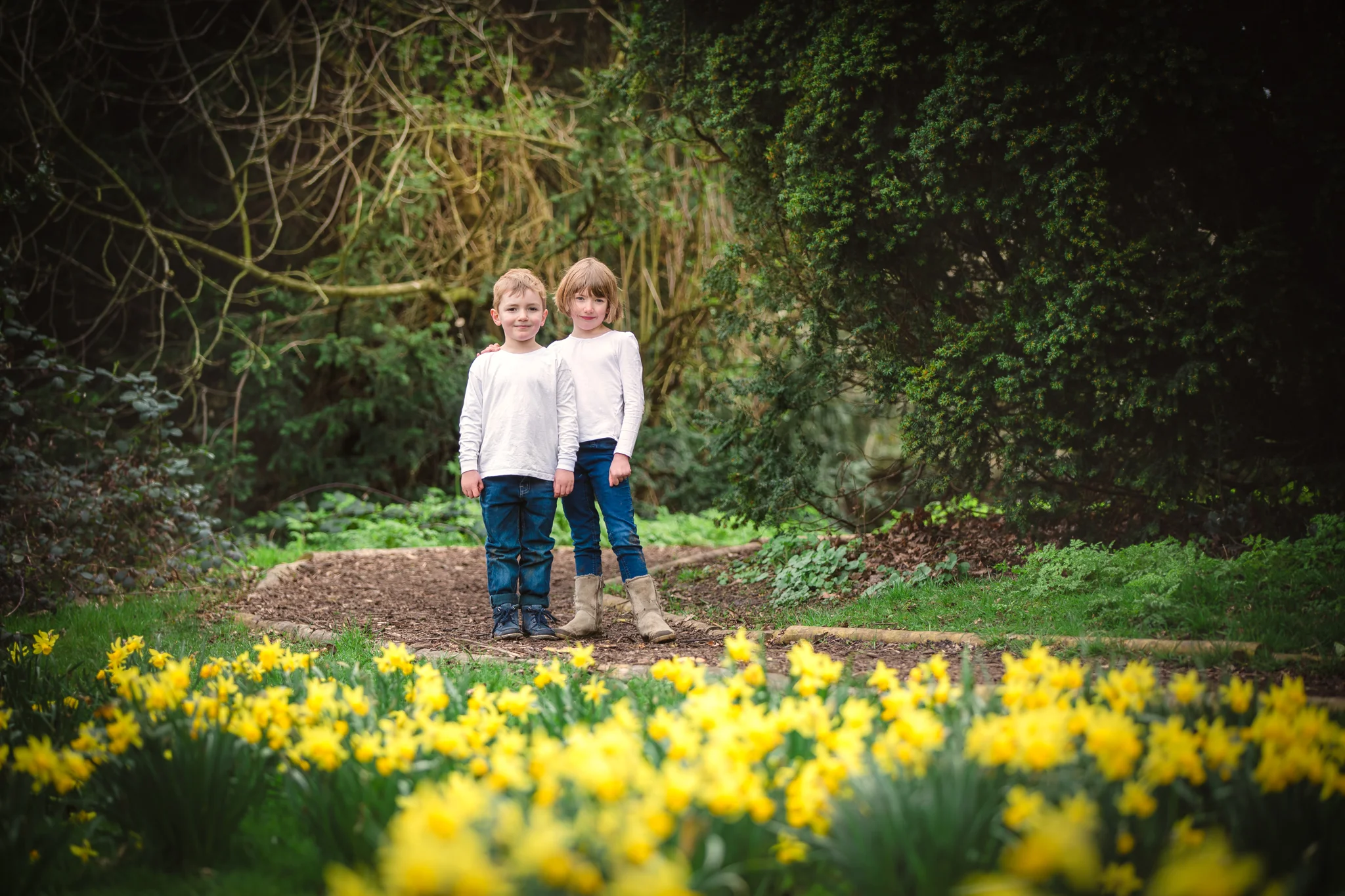 Family photography in Dulwich Park, London