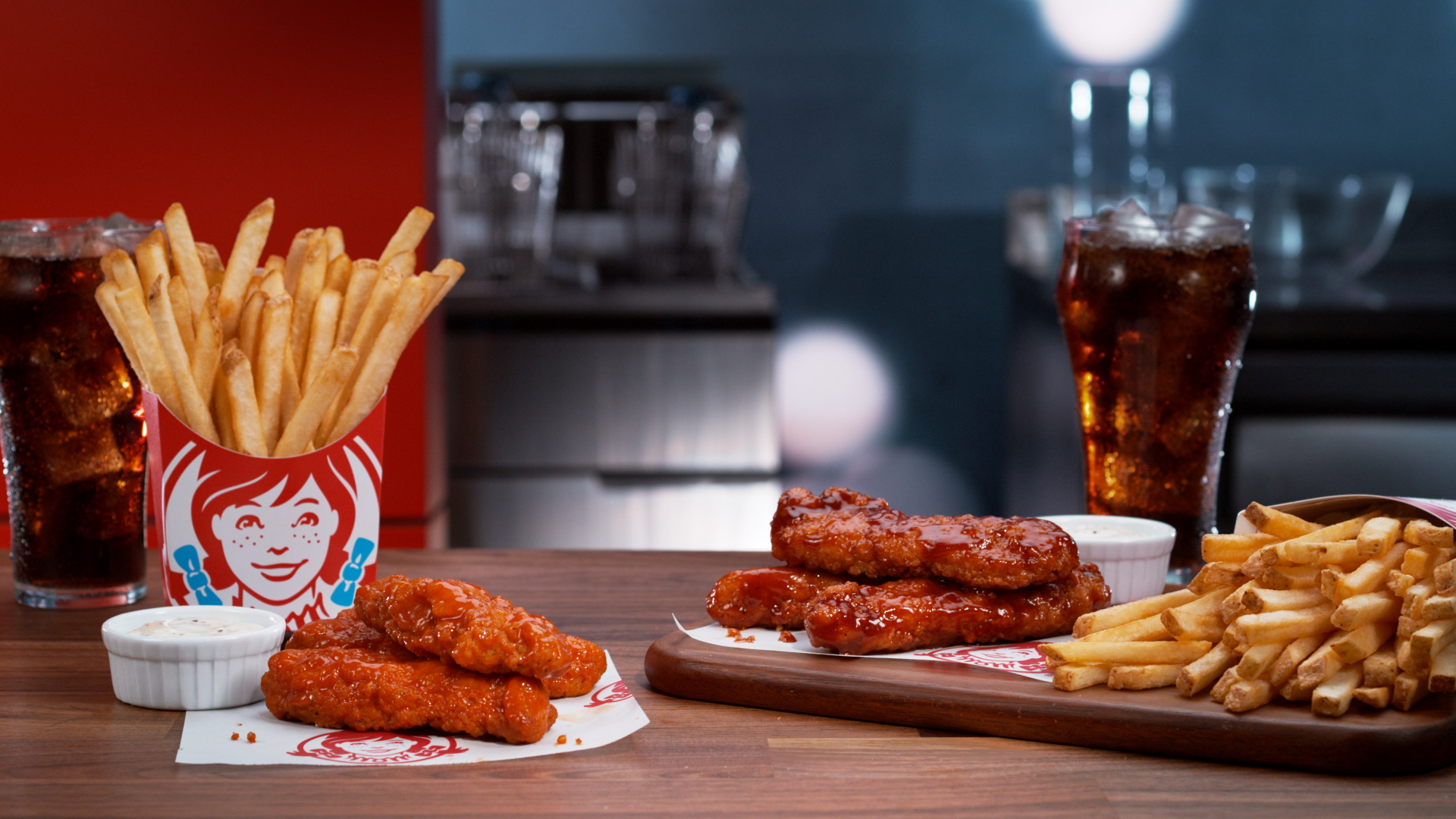 "Saucy Chicken Strips"