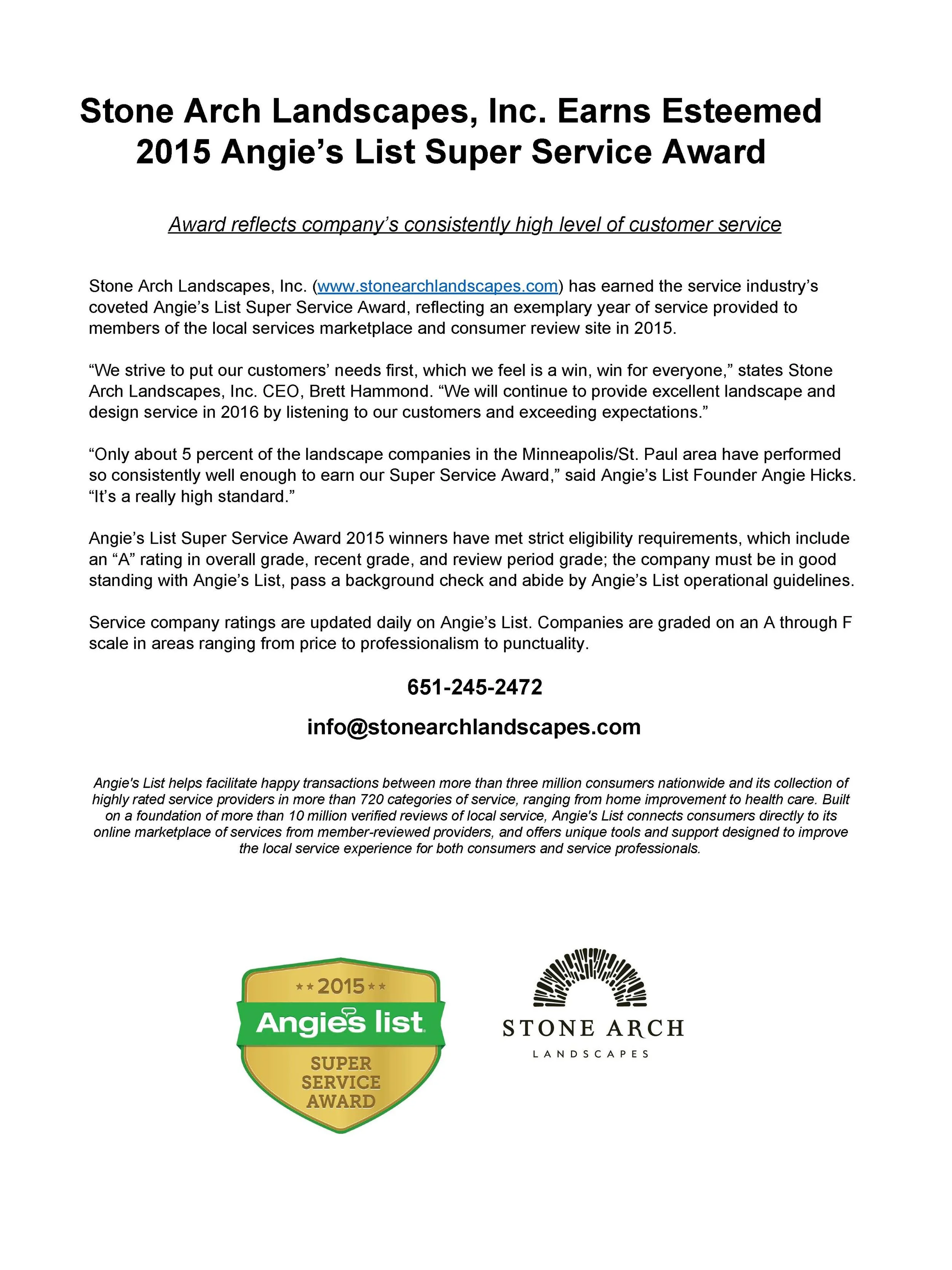 StoneArchLandscapes_AngiesList_SuperServicePressRelease_Page_1
