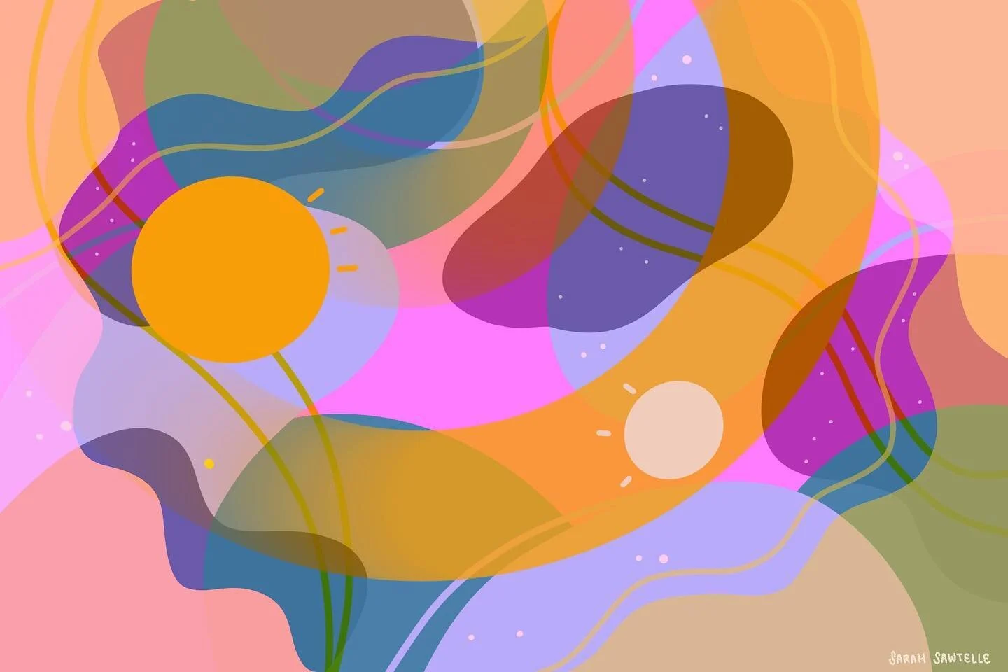 a short conversation 🪐
-⁣⁣
-⁣⁣
-⁣⁣
#art #illustration #artistsofinstagram #portland #procreate #digitalillustration #illustagram #illustrator #abstract
