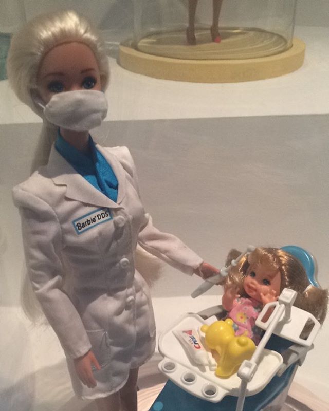 Cute Barbie for aspiring dentists!