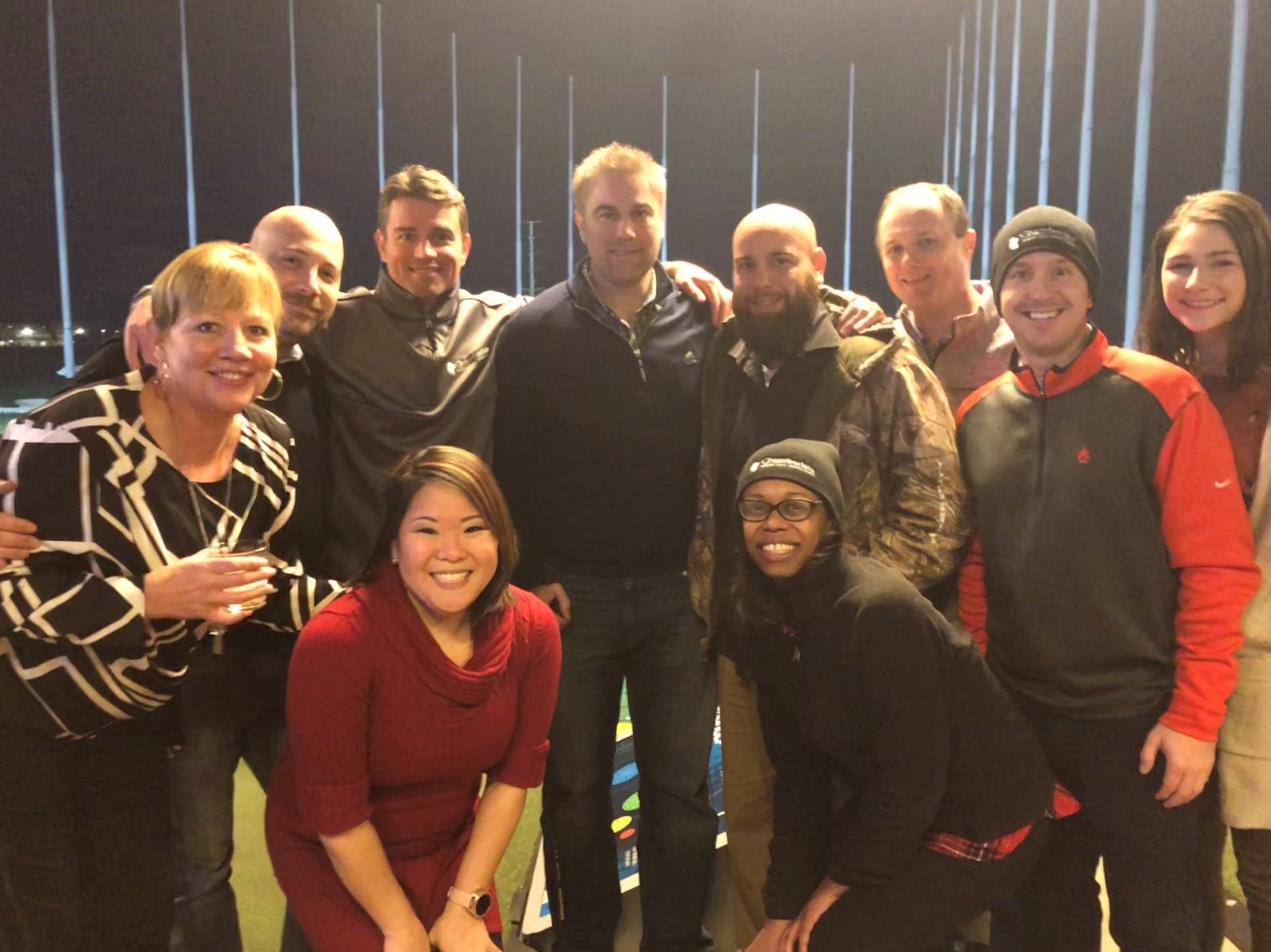 2018 Holiday Party at Topgolf