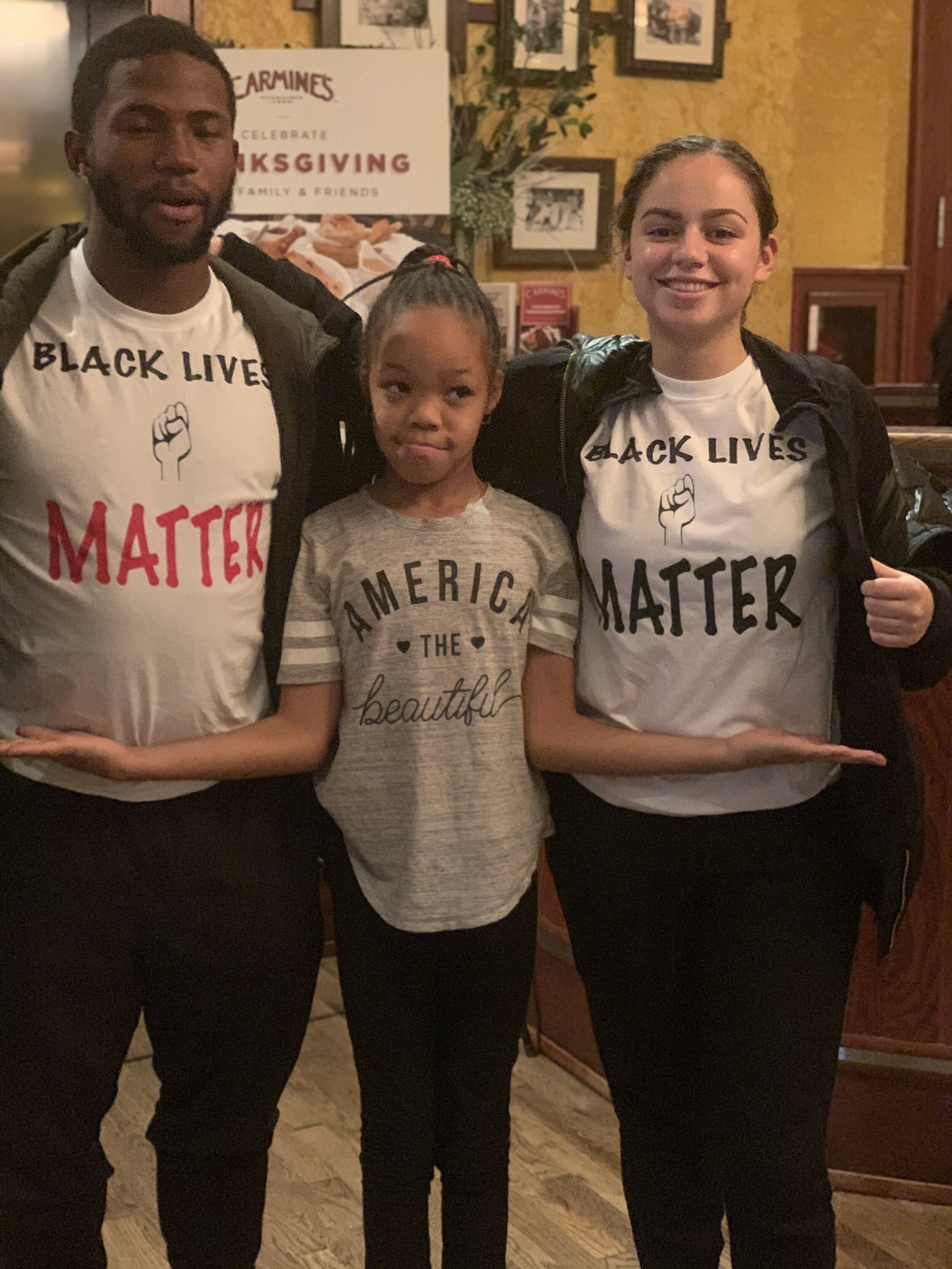 Adult BLM Short Sleeve - White