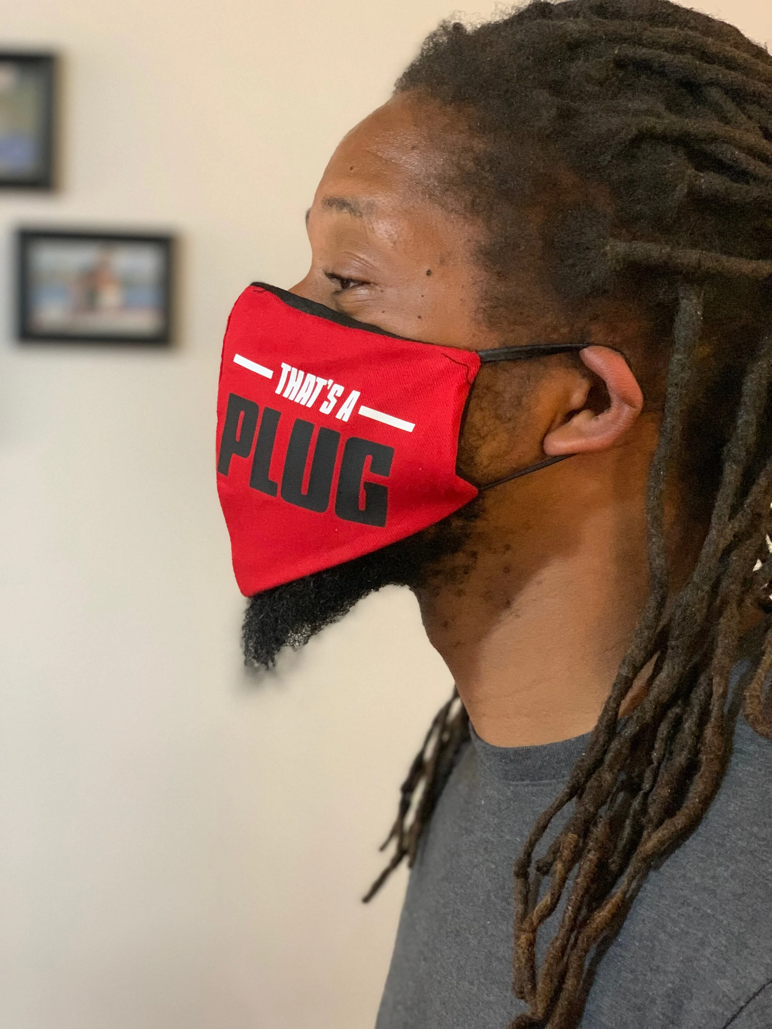 The ESSENTIAL 🔌 Face Mask w/ adjustable nose guard and filter slot