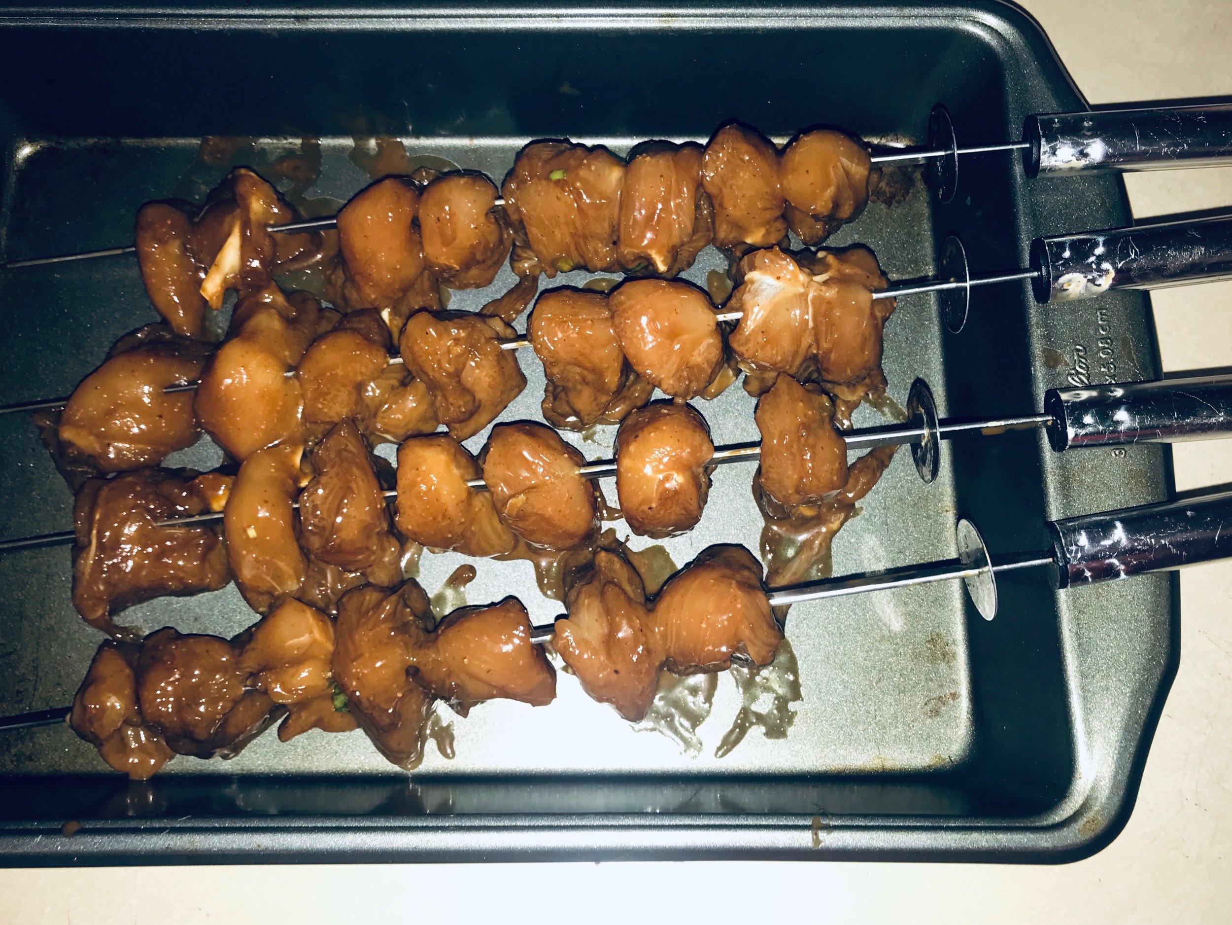 Teriyaki Chicken Kabobs
