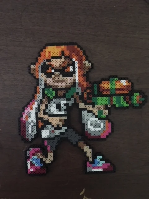Inkling perler bead design