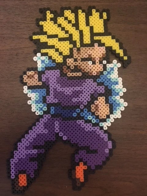 Teen Gohan perler bead design