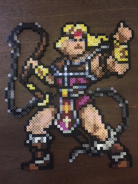 Simon perler bead design