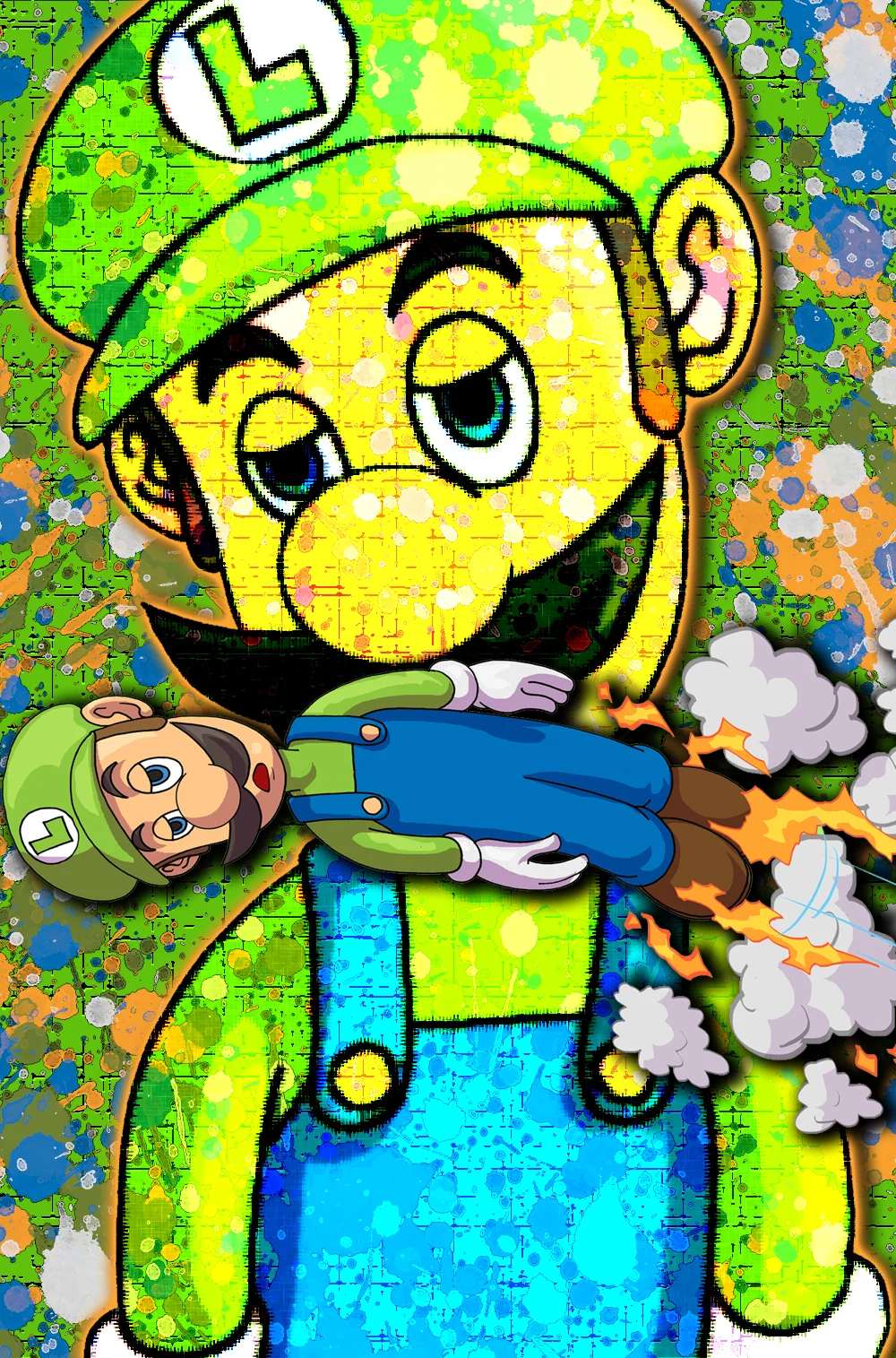 Luigi 11x17 Print