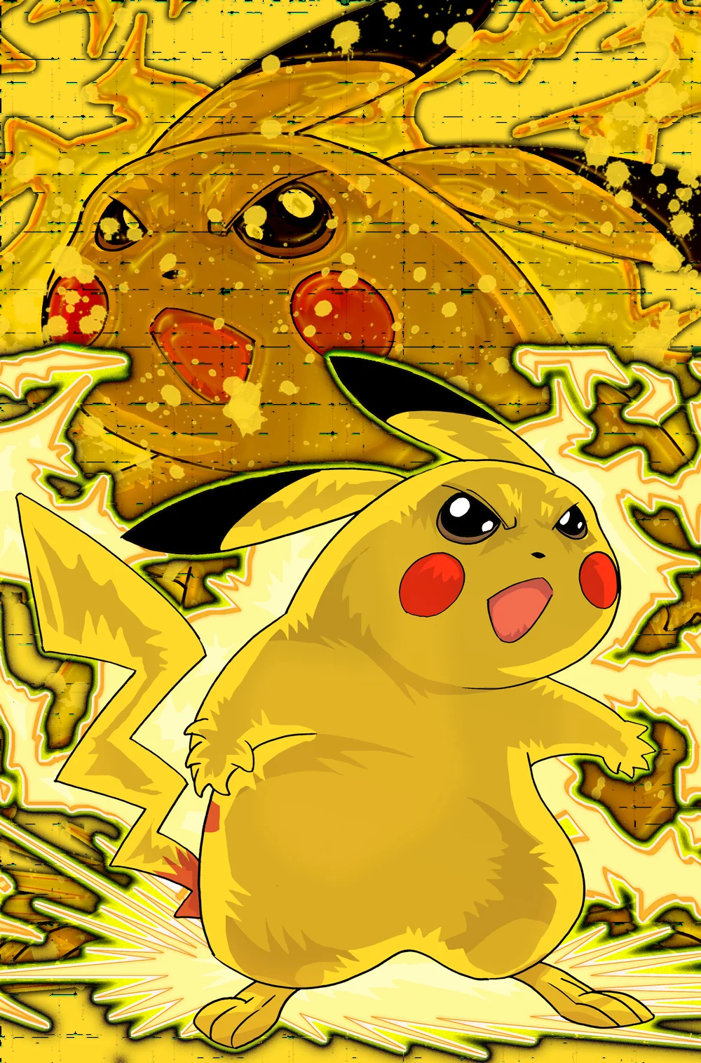 Pikachu 11x17 Print