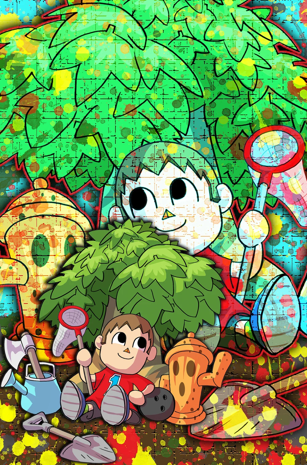 Villager 11x17 Print