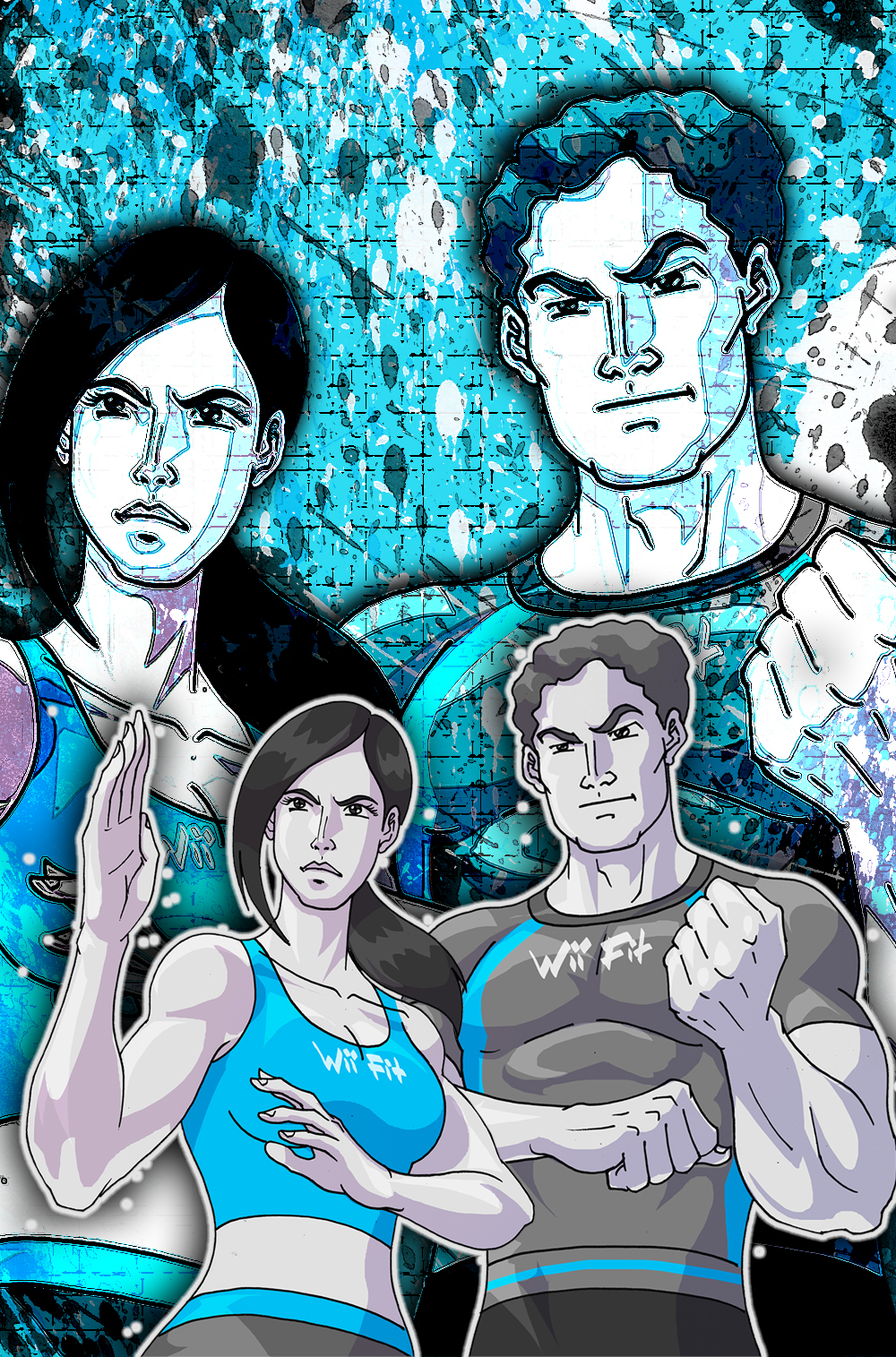 Wii Fit Trainer 11x17 Print