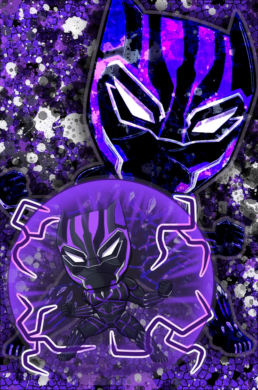 Black Panther 11x17 Print