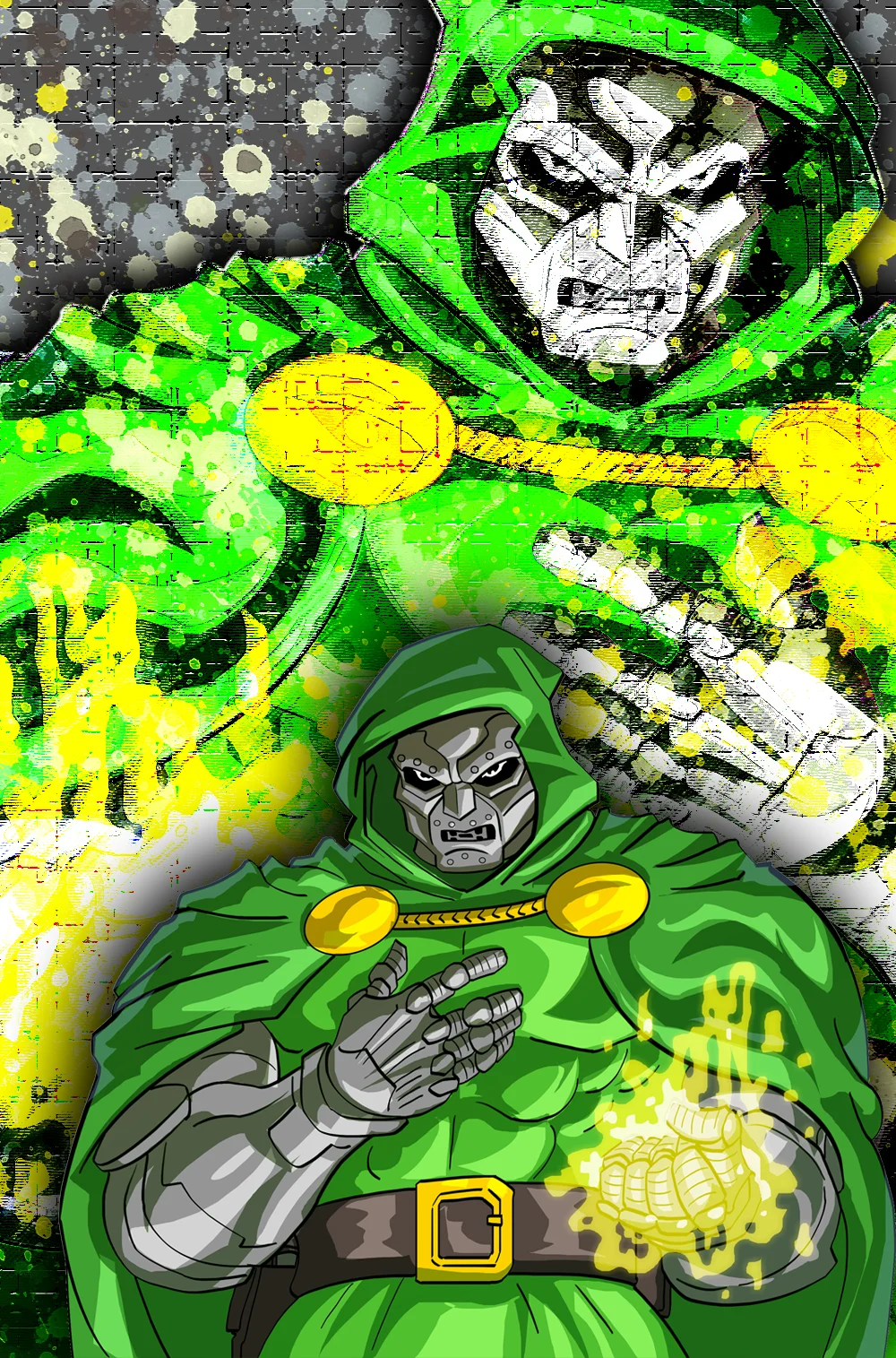 Doctor Doom 11x17 Print