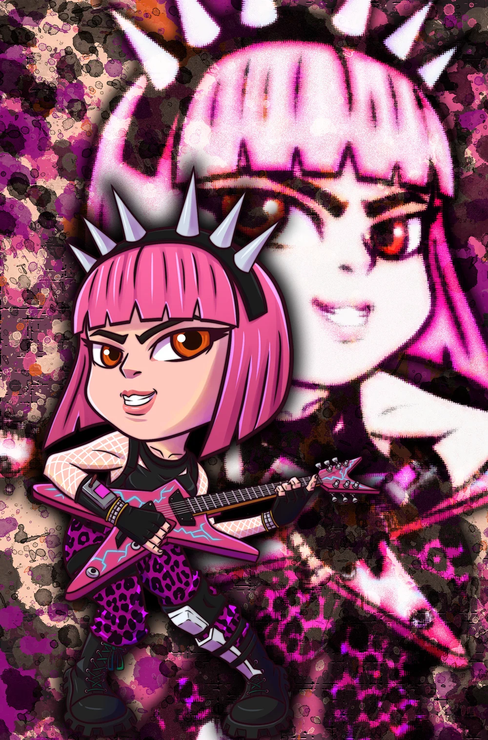 Power Chord 11x17 Print