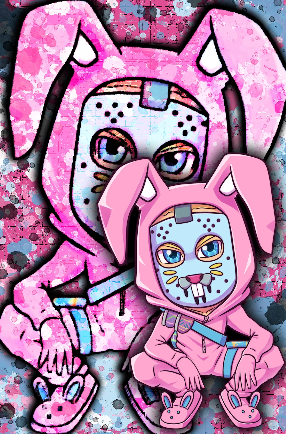 Rabbit raider 11x17 Print