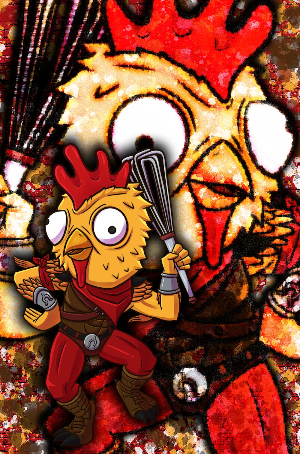 Tender Defender 11x17 Print