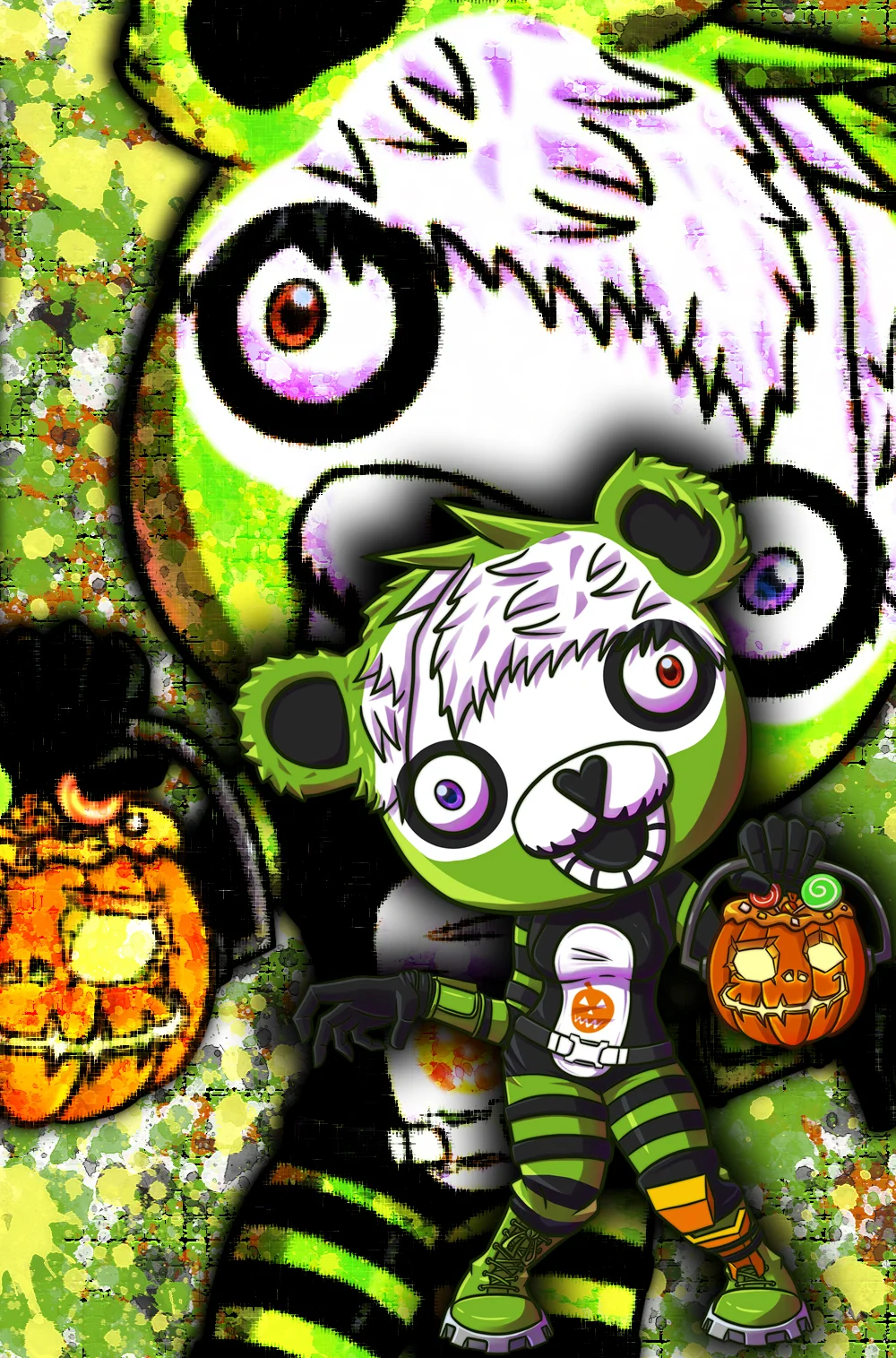 Spooky Team Leader 11x17 Print