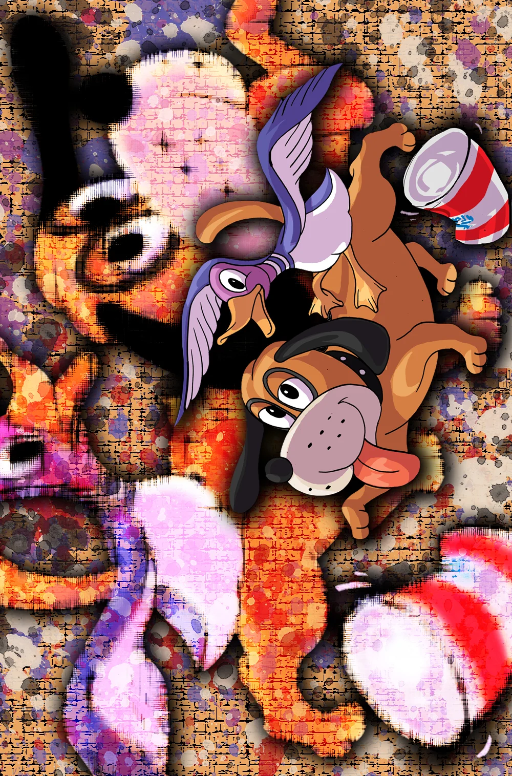 Duck Hunt Dog 11x17 Print