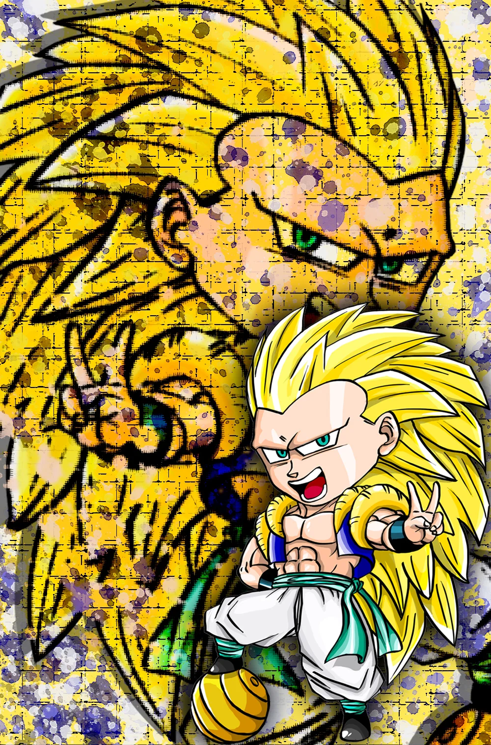 Gotenks 11x17 Print