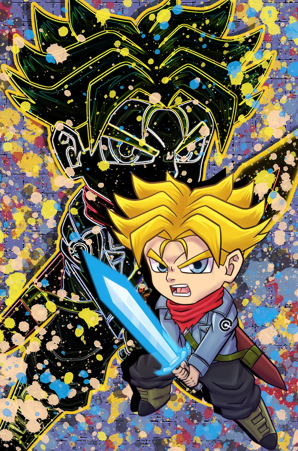 Trunks 11x17 Print