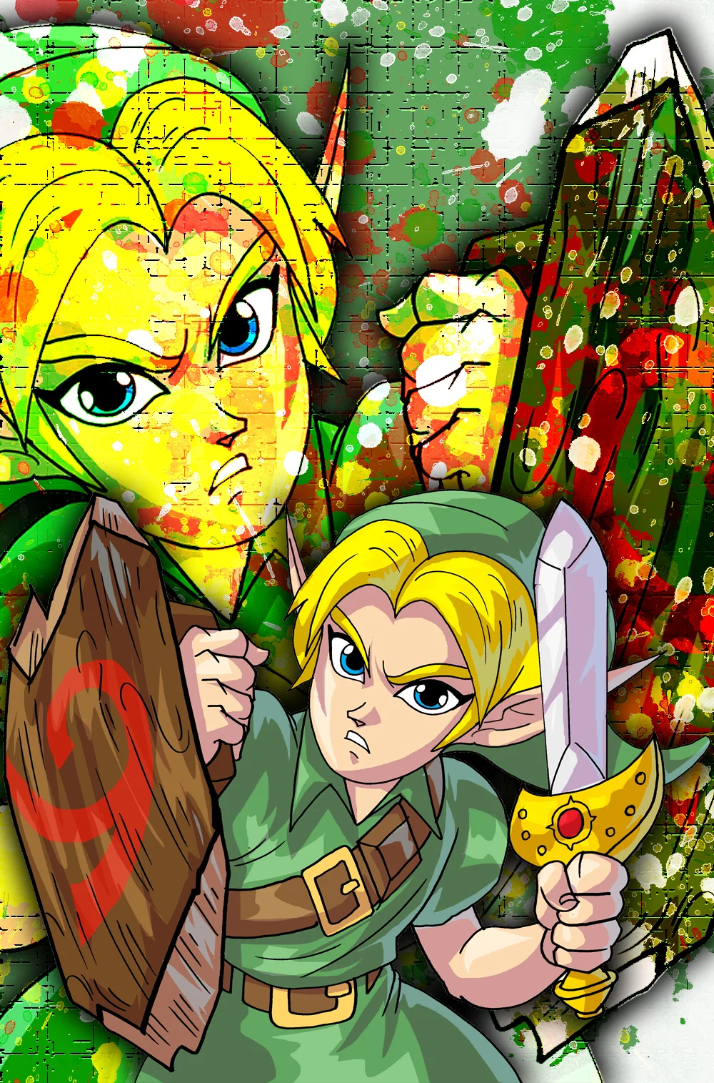Young Link 11x17 Print