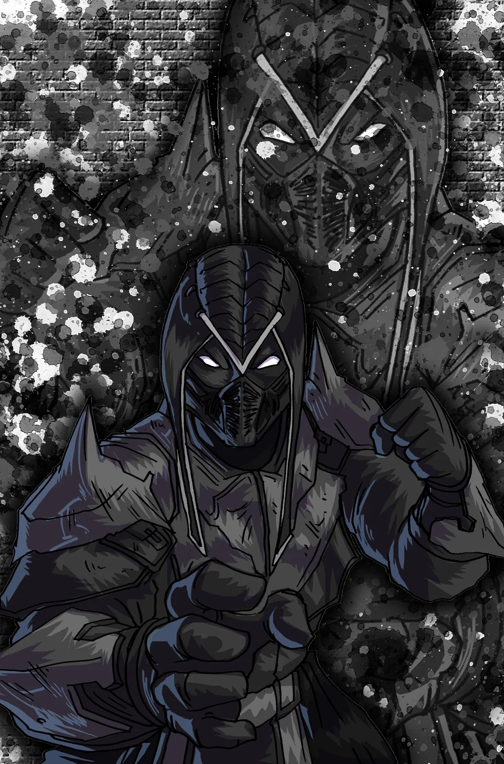 Noob Saibot 11x17 Print