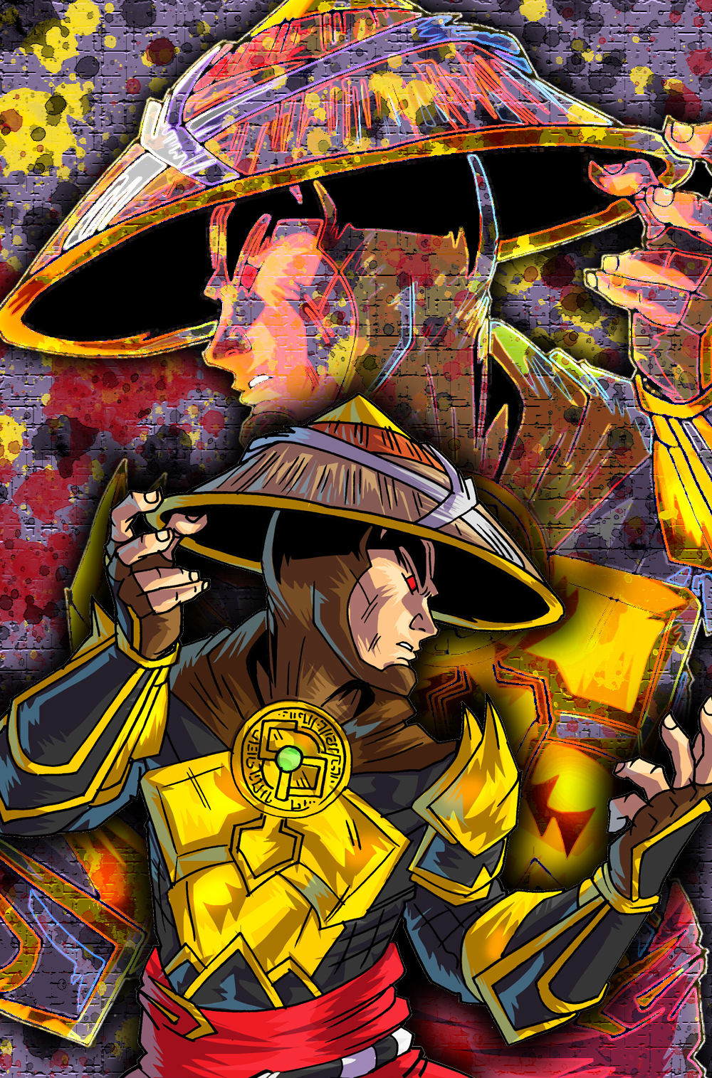 Raiden 11x17 Print