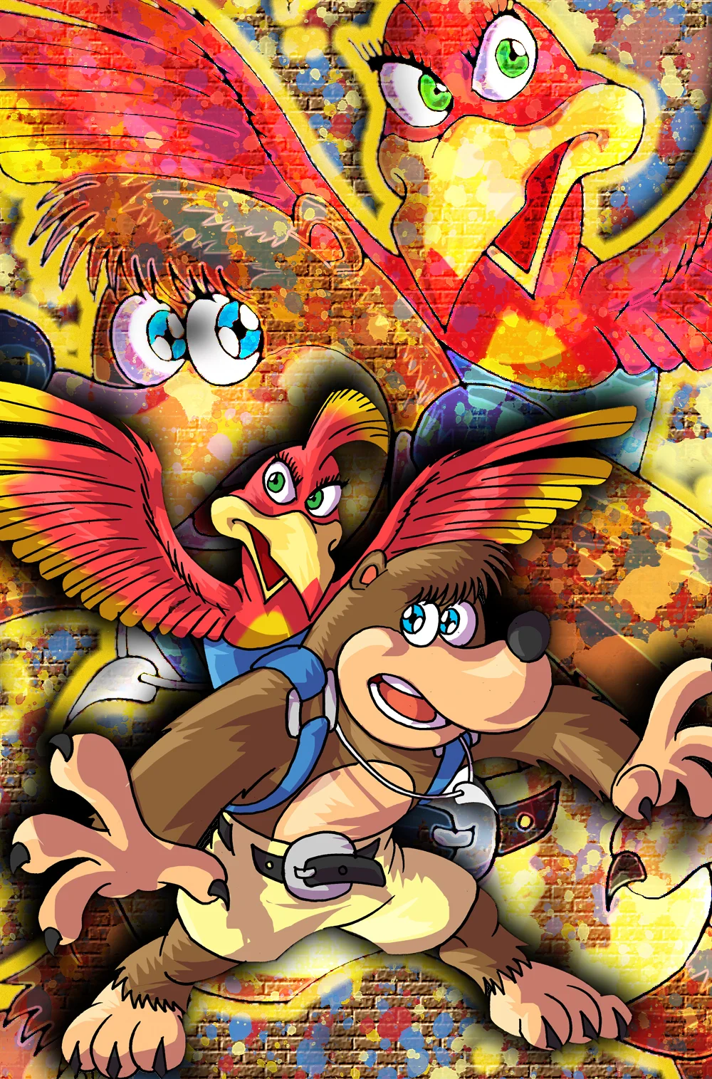 Banjo Kazzooie 11x17.jpg