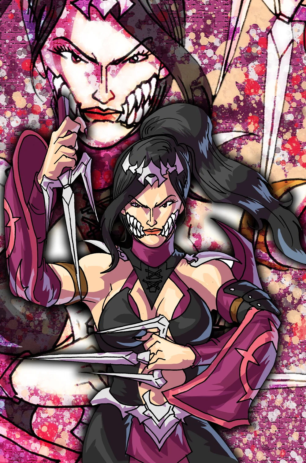Mileena 11x17 Print