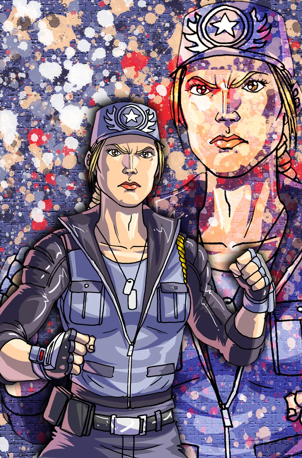 Sonya Blade 11x17 Print