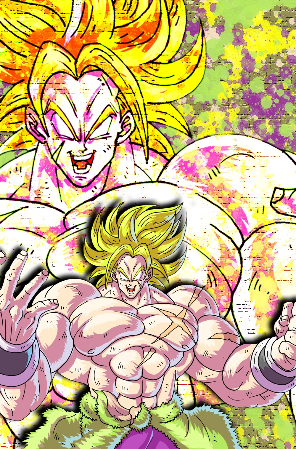 Broly 11x17 Print