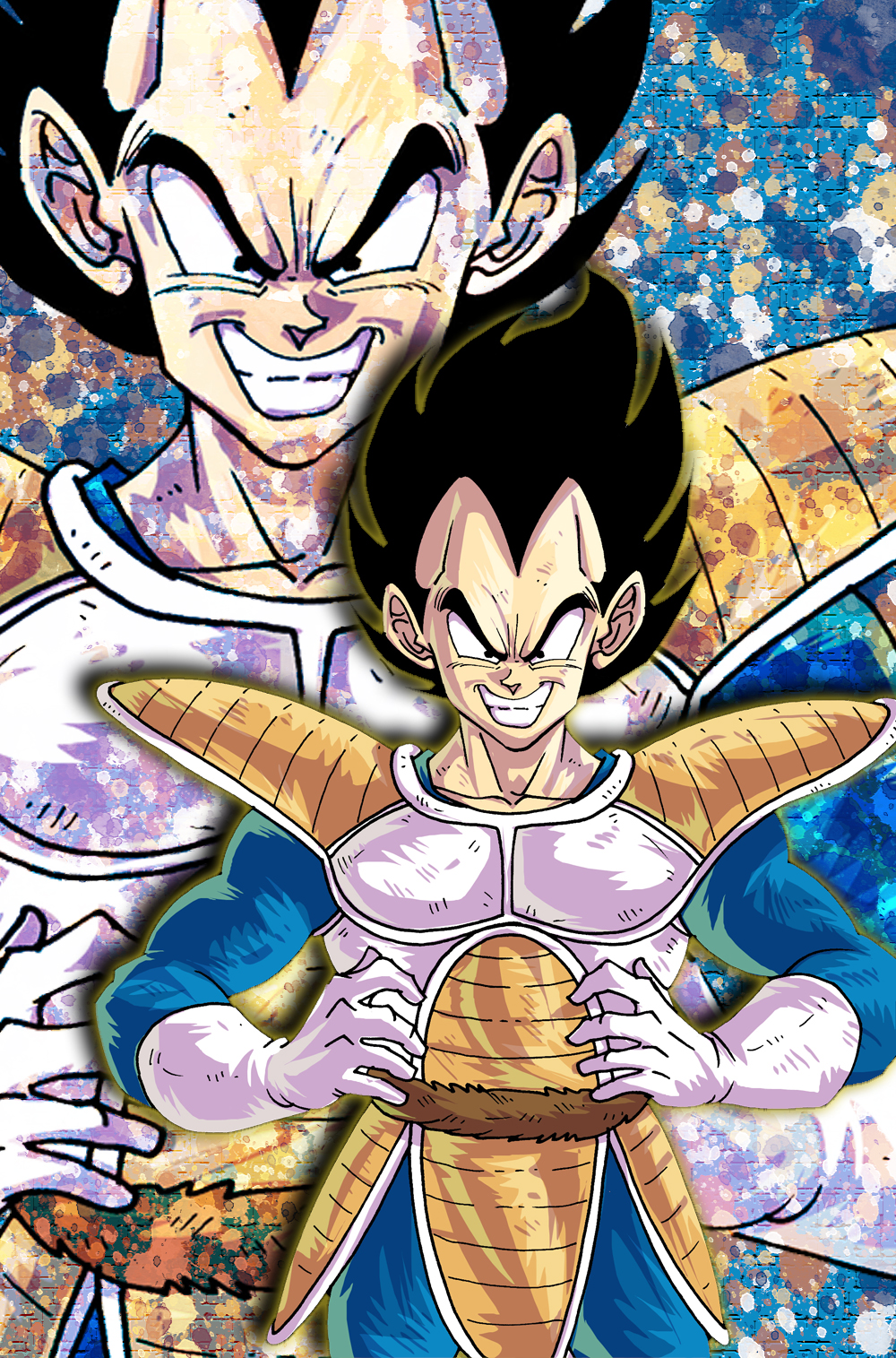Vegeta 11x17 Print