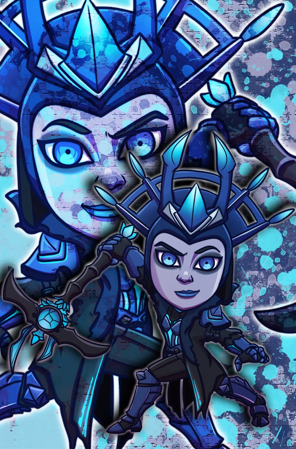 Ice Queen 11x17 Print