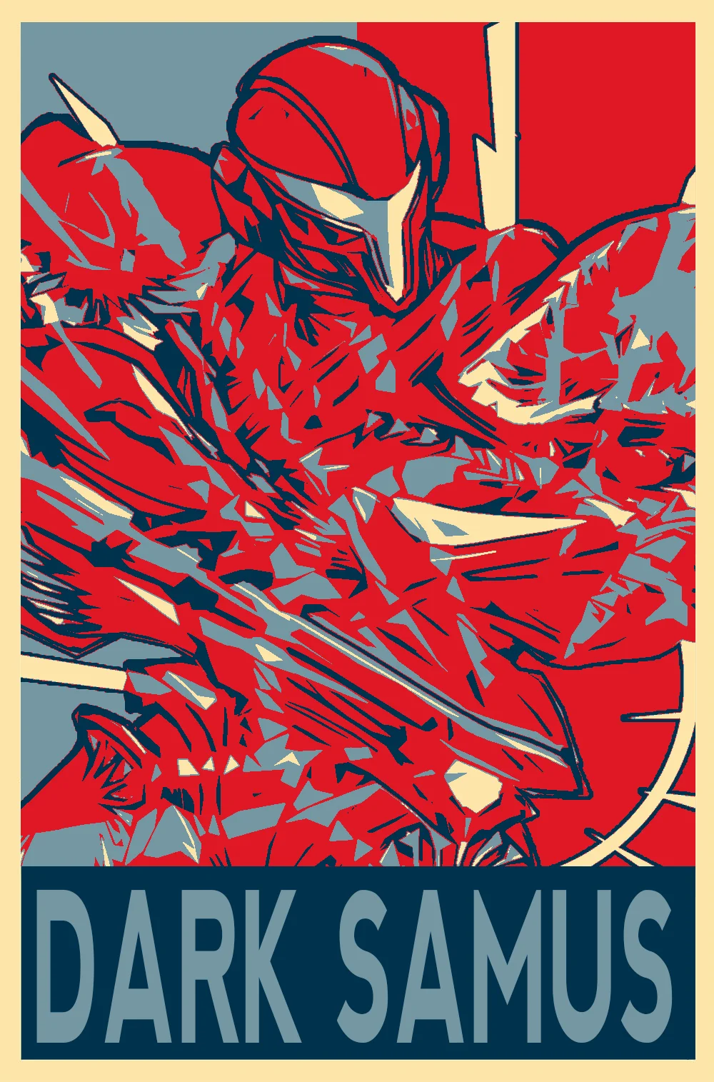 Dark Samus Hope 11x17 Print