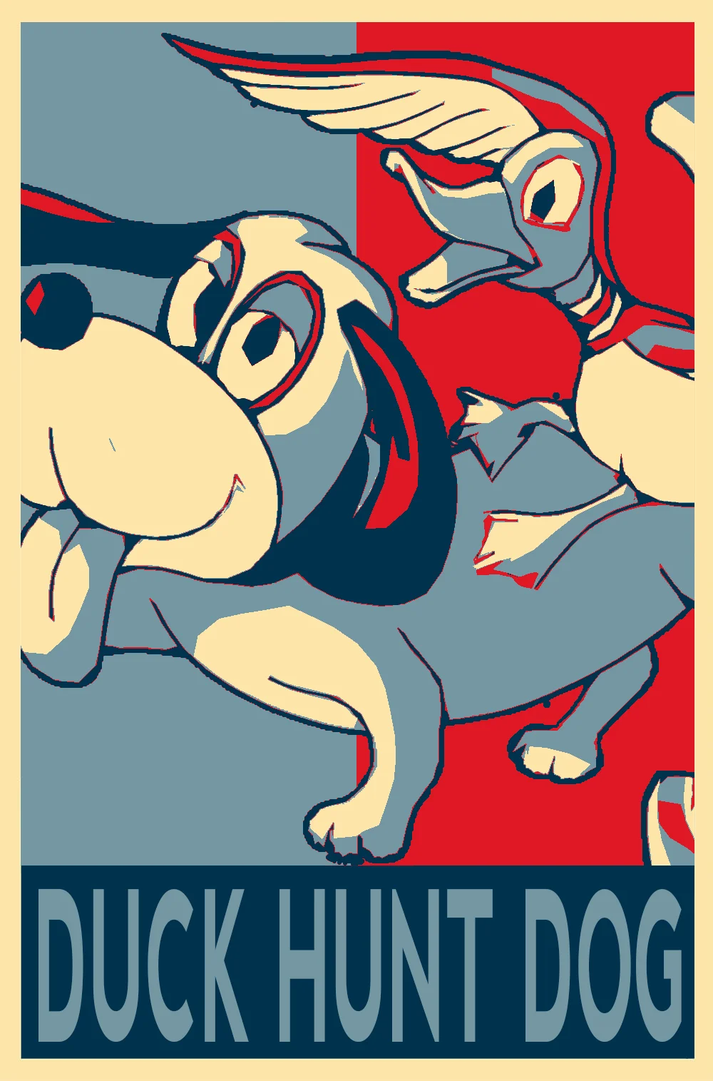 Duck Hunt Dog Hope 11x17 Print