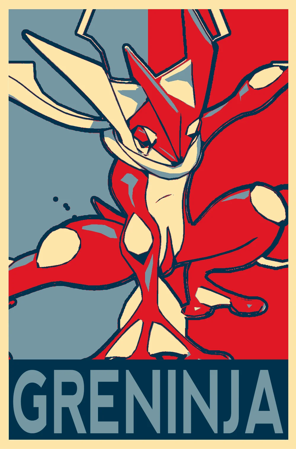 Greninja Hope 11x17 Print